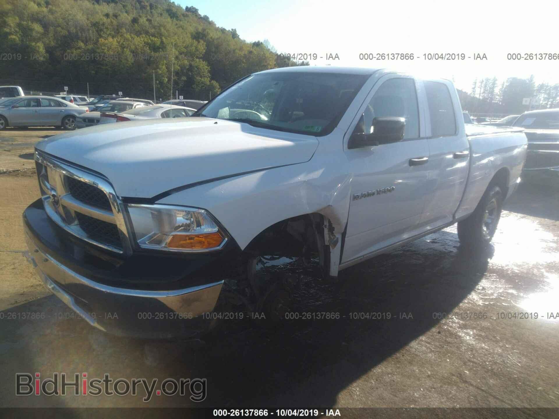2011 DODGE RAM 1500 - VIN: 1D7RV1GP7BS659952 - Фото 2