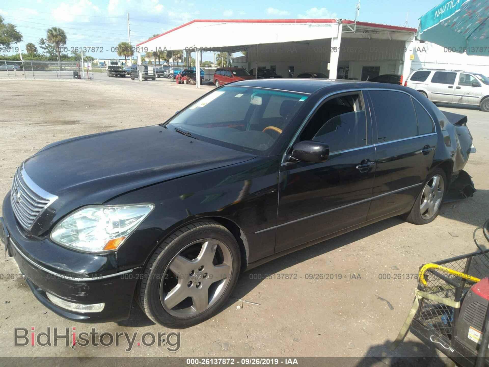 2005 LEXUS LS - VIN: JTHBN36F050181873 - Photo 2