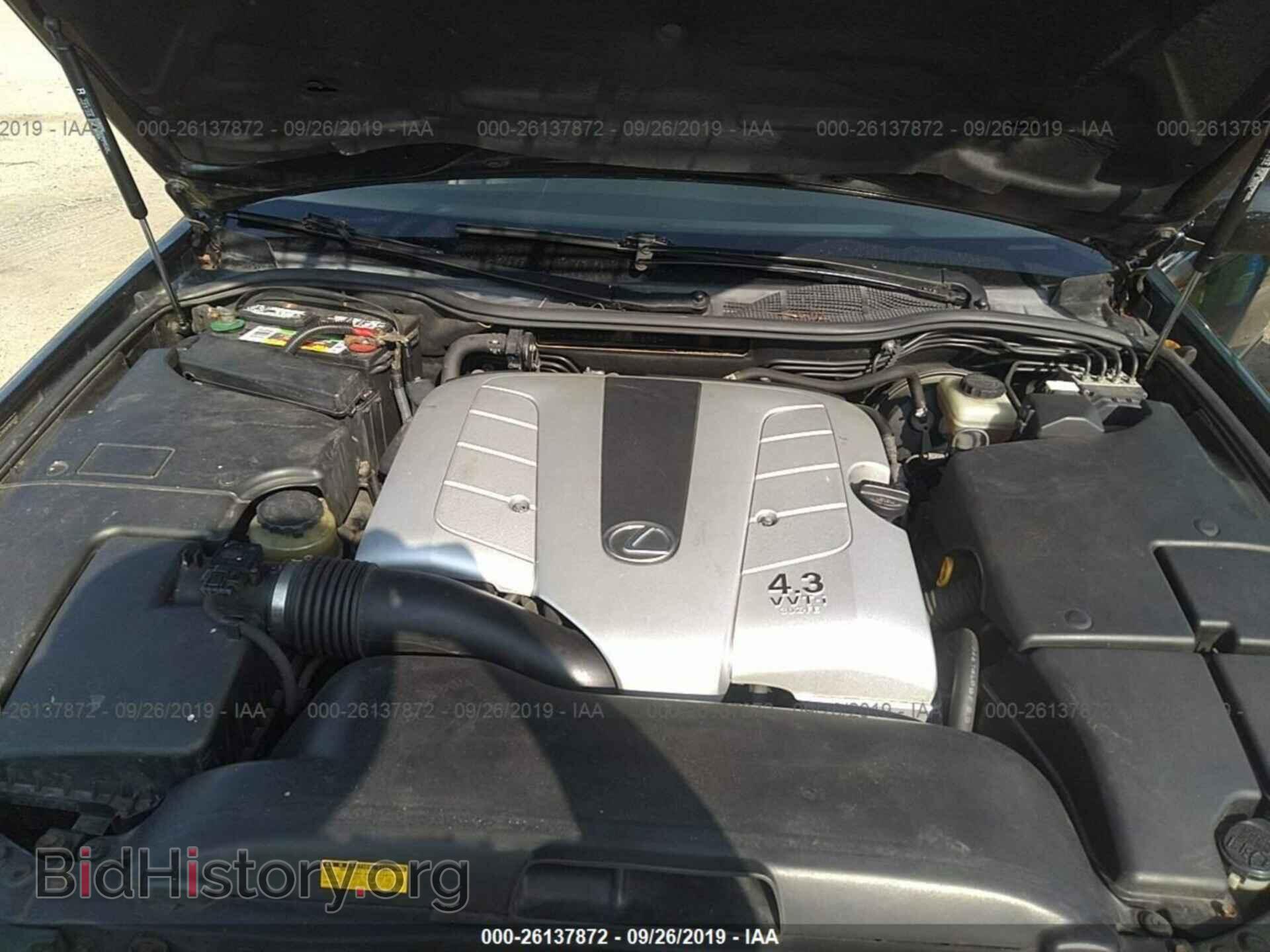 2005 LEXUS LS - VIN: JTHBN36F050181873 - Photo 10