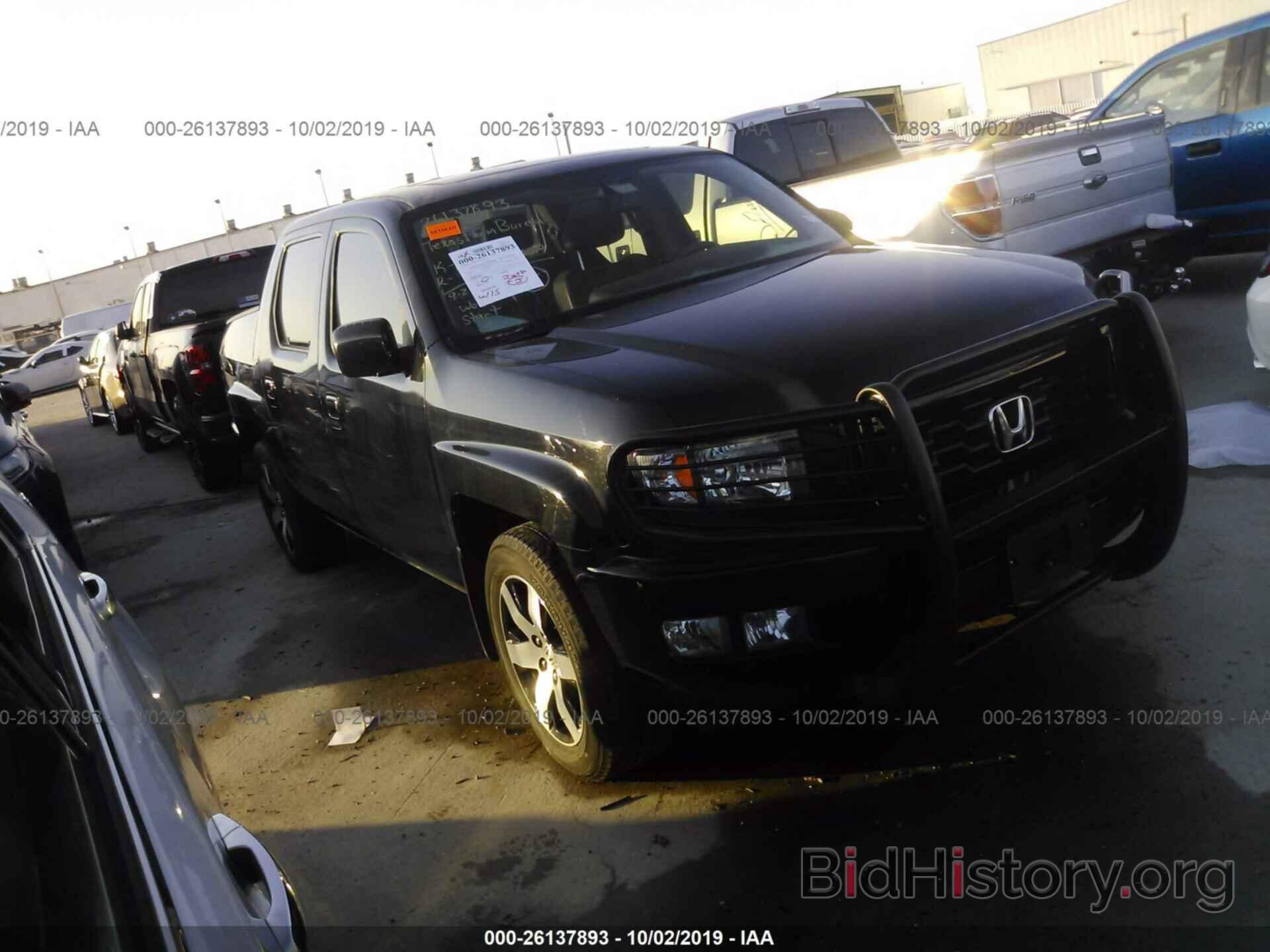 Photo 5FPYK1F66EB006335 - HONDA RIDGELINE 2014