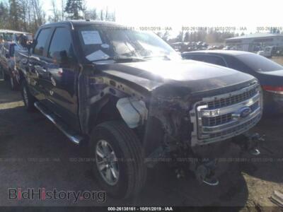 2013 Ford F150 Supercrew, черный — VIN 1FTFW1EF7DFD59084, IAAI