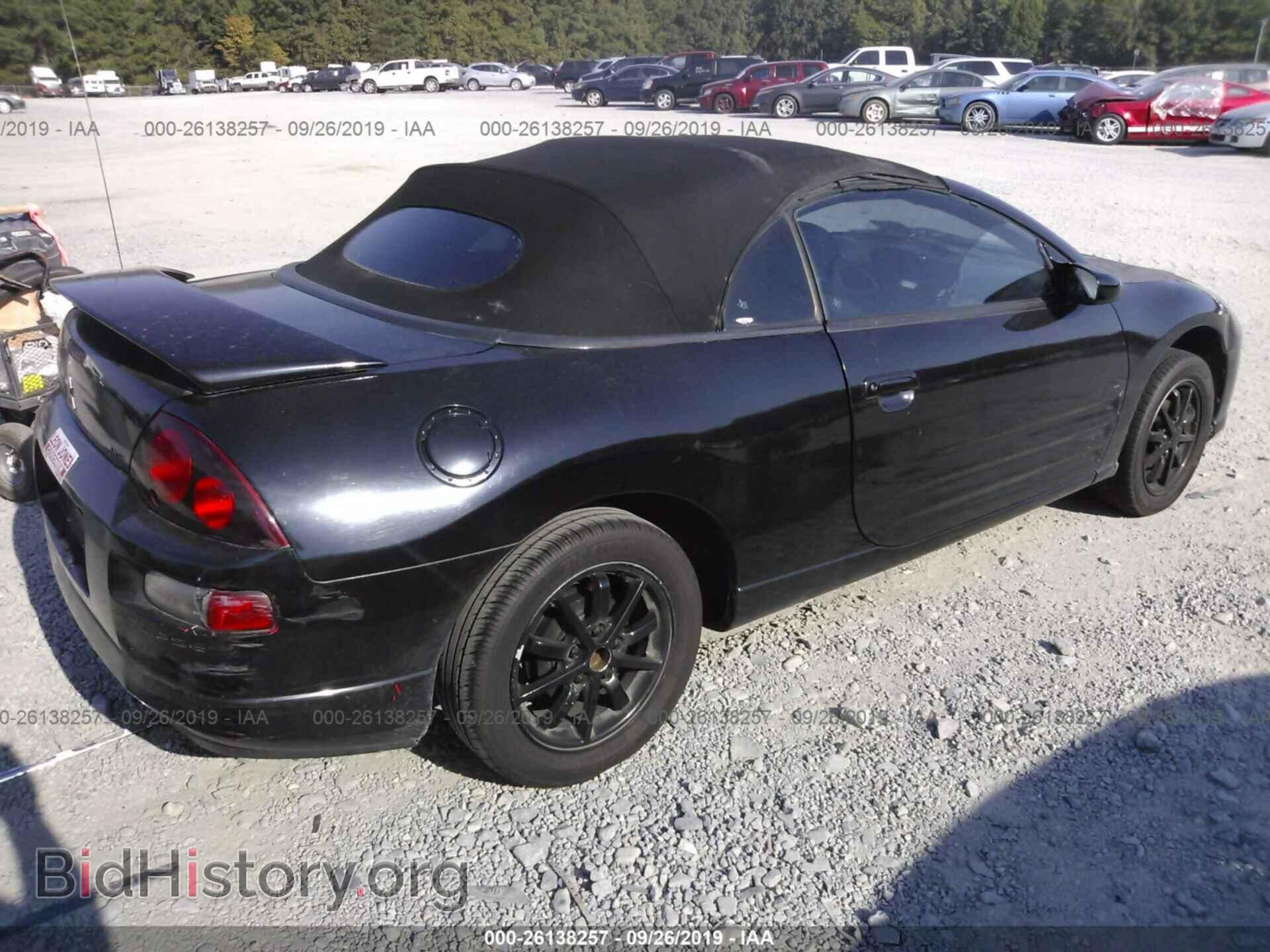 2001 MITSUBISHI ECLIPSE - VIN: 4A3AE35G41E003322 - Фото 4