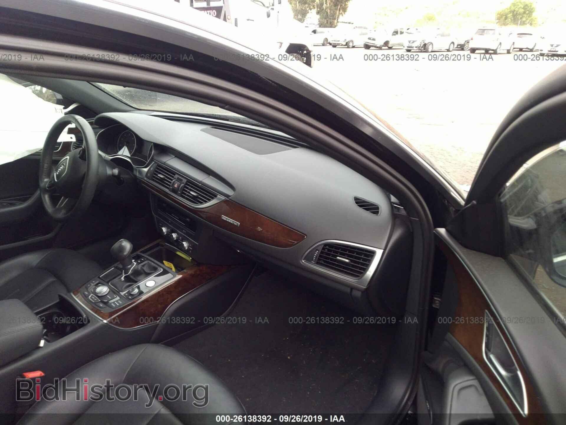 2013 AUDI A6 - VIN: WAUGFAFC1DN112509 - Фото 5