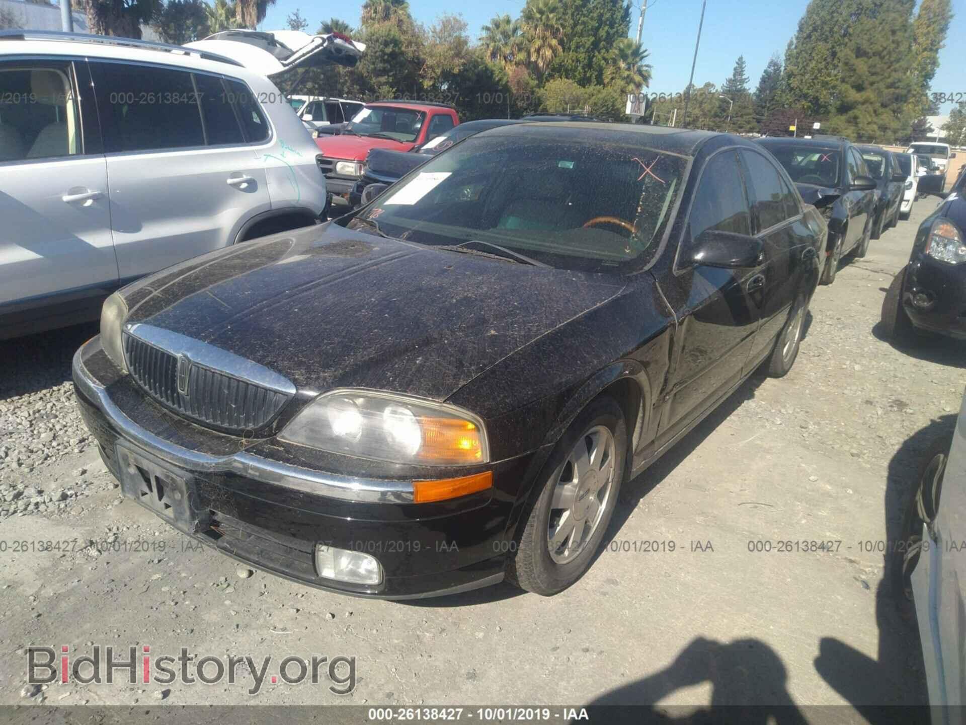 2002 LINCOLN LS - VIN: 1LNHM86SX2Y713342 - Фото 2