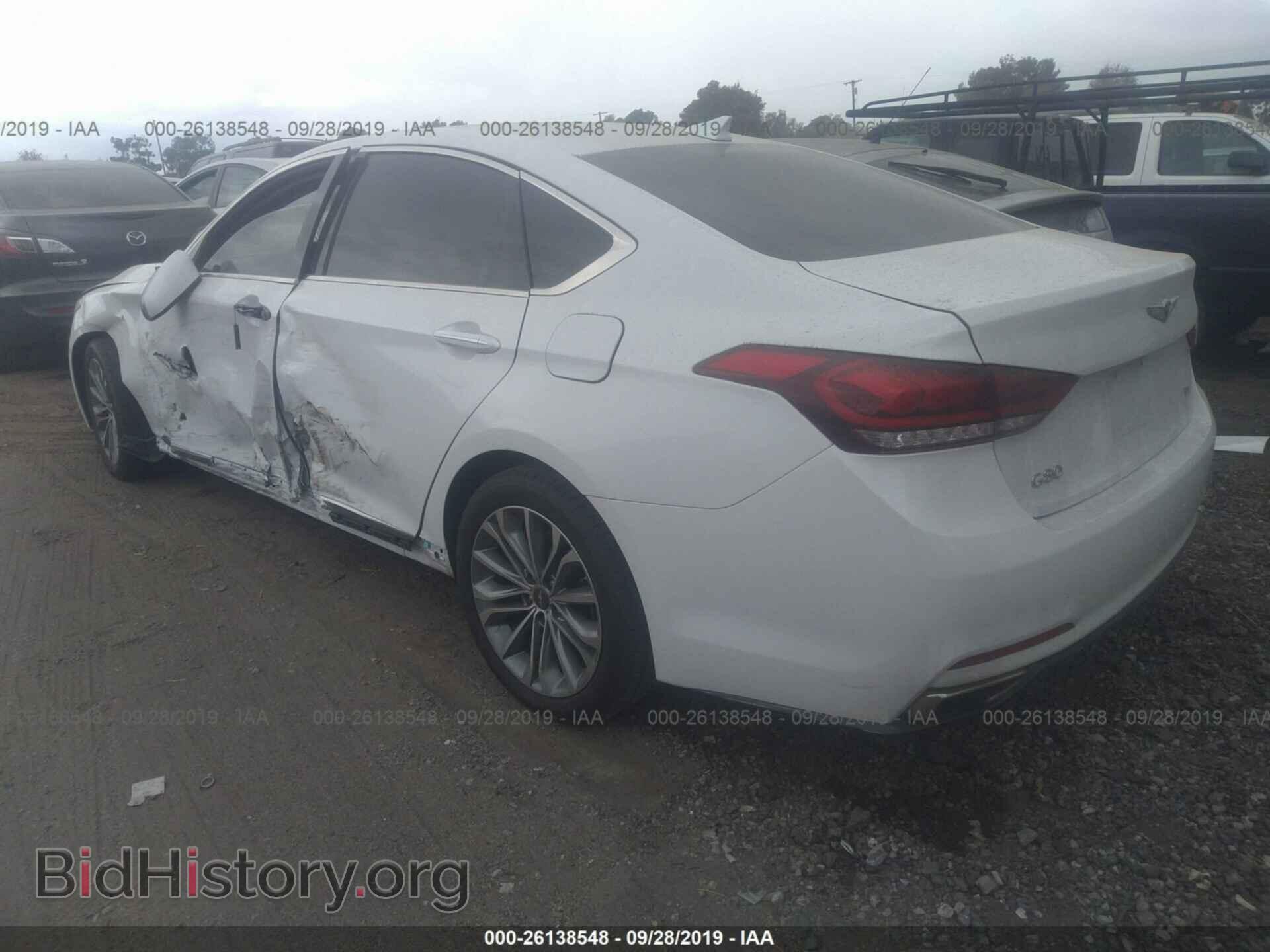 2017 GENESIS G80 - VIN: KMHGN4JE4HU209856 - Фото 3