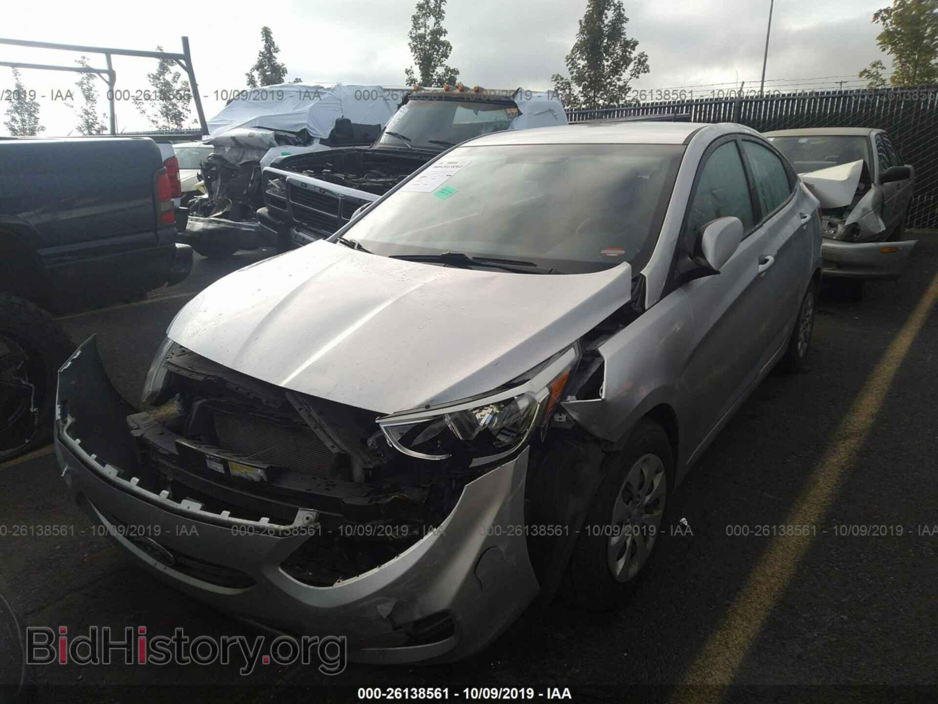 2015 HYUNDAI ACCENT - VIN: KMHCT4AE5FU806435 - Фото 2