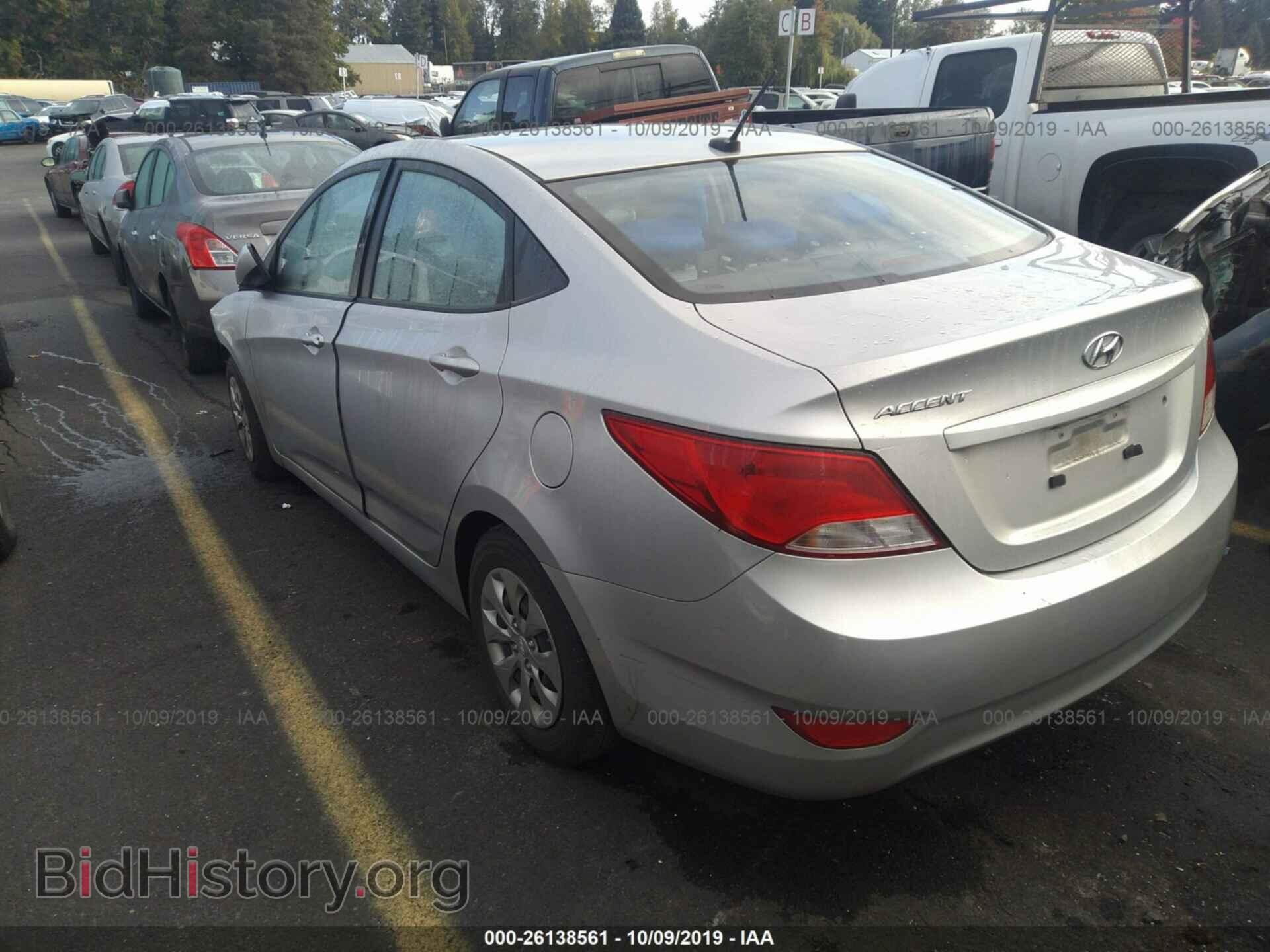 2015 HYUNDAI ACCENT - VIN: KMHCT4AE5FU806435 - Фото 3