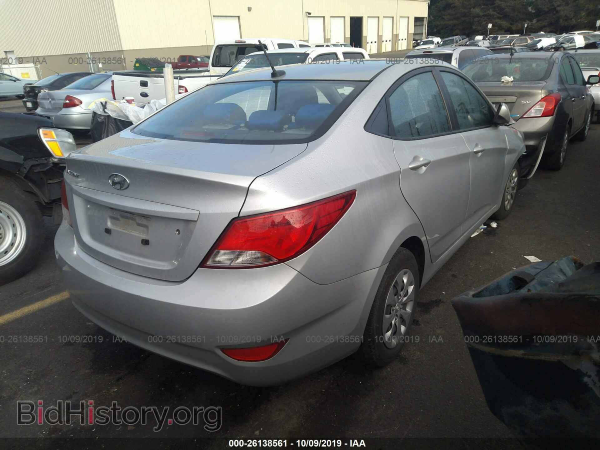 2015 HYUNDAI ACCENT - VIN: KMHCT4AE5FU806435 - Фото 4