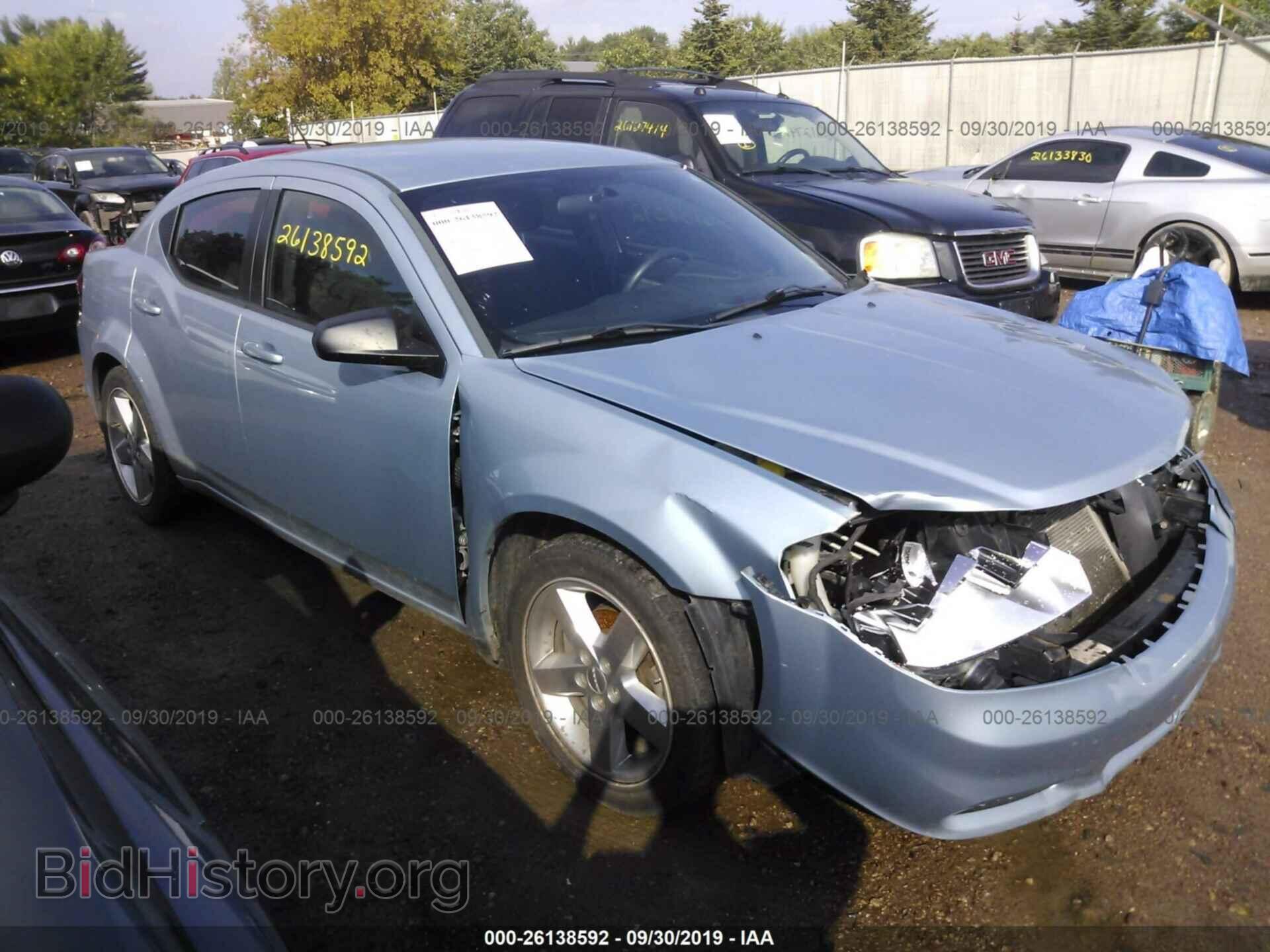 Photo 1C3CDZAB0DN544579 - DODGE AVENGER 2013