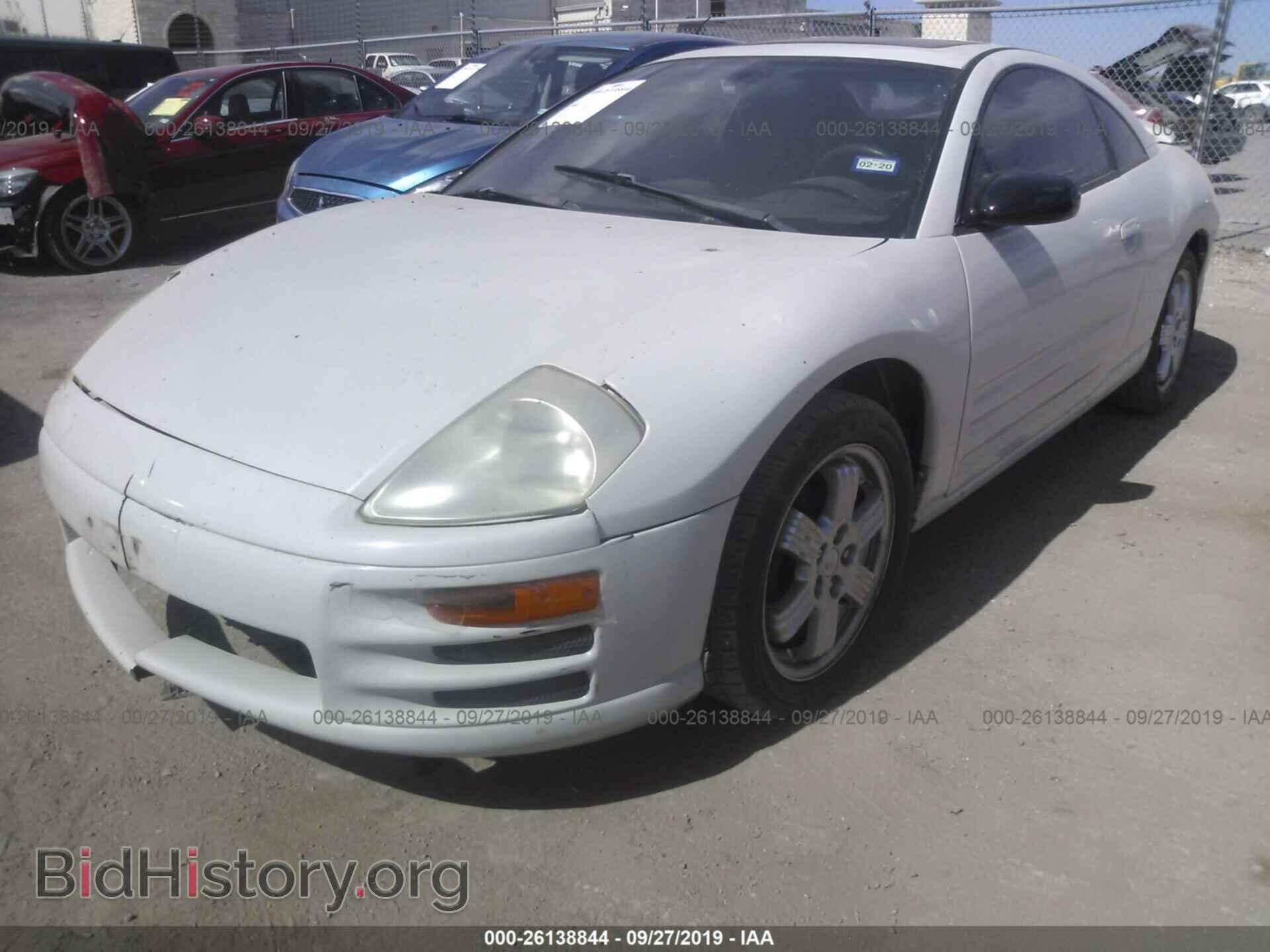 2002 MITSUBISHI ECLIPSE - VIN: 4A3AC84HX2E003856 - Photo 2