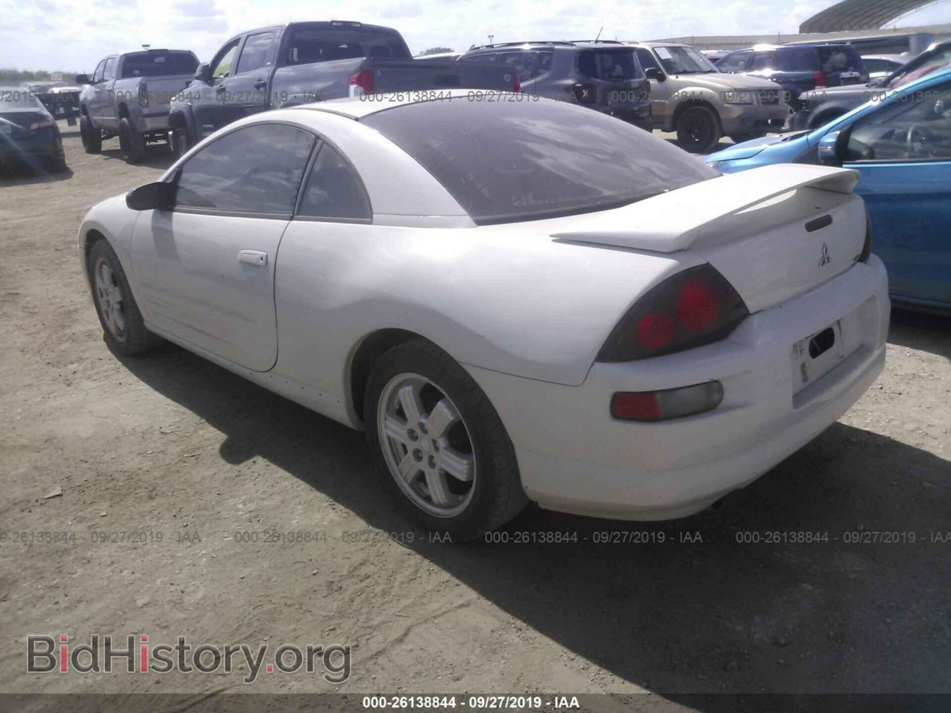 2002 MITSUBISHI ECLIPSE - VIN: 4A3AC84HX2E003856 - Photo 3