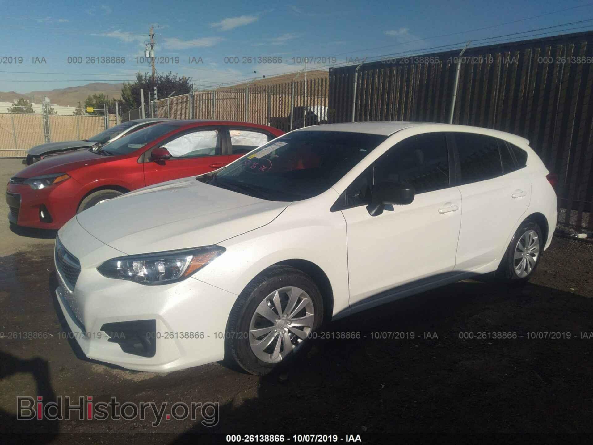 2019 SUBARU IMPREZA - VIN: 4S3GTAA61K3735196 - Фото 2