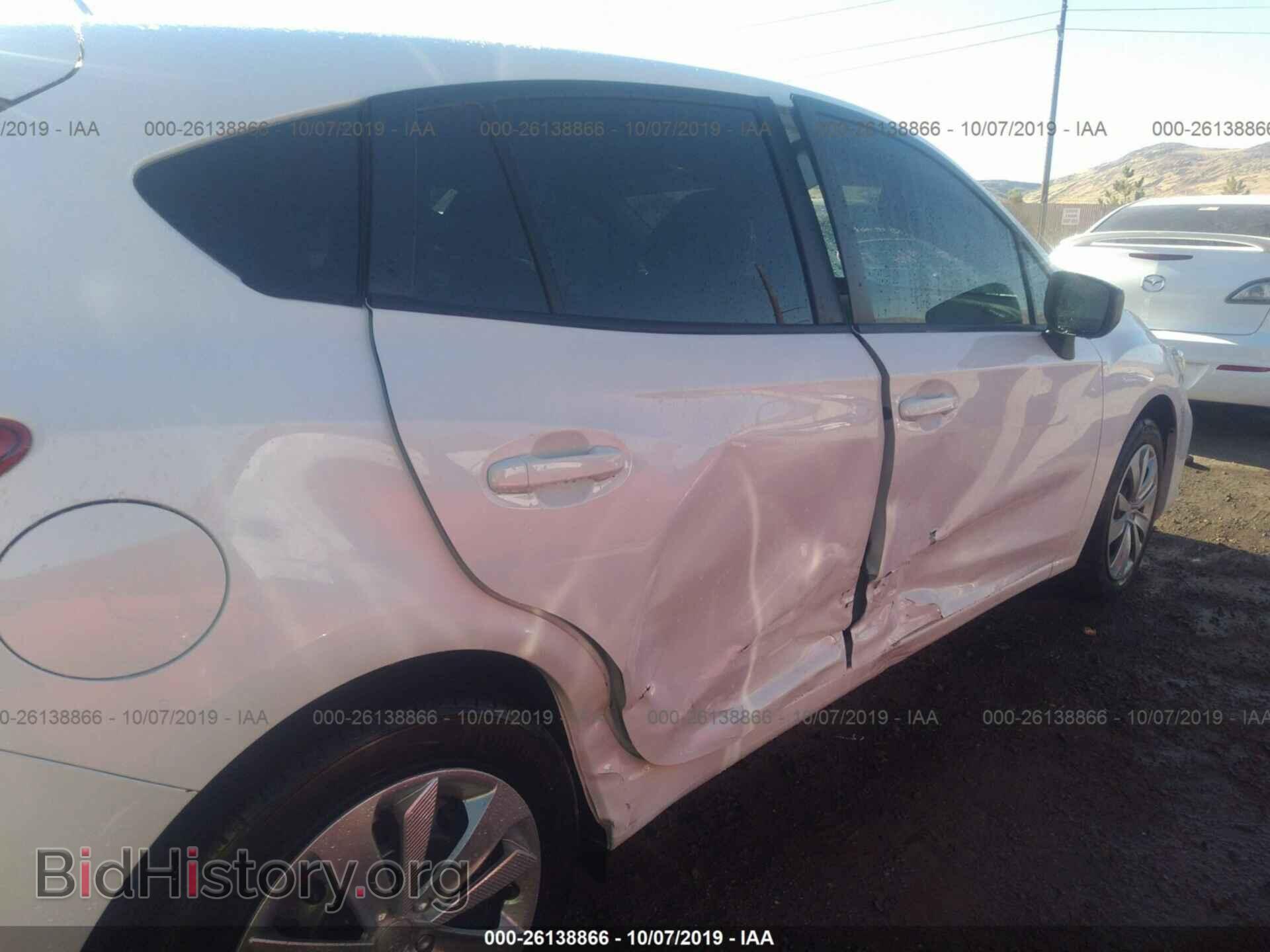 2019 SUBARU IMPREZA - VIN: 4S3GTAA61K3735196 - Фото 6