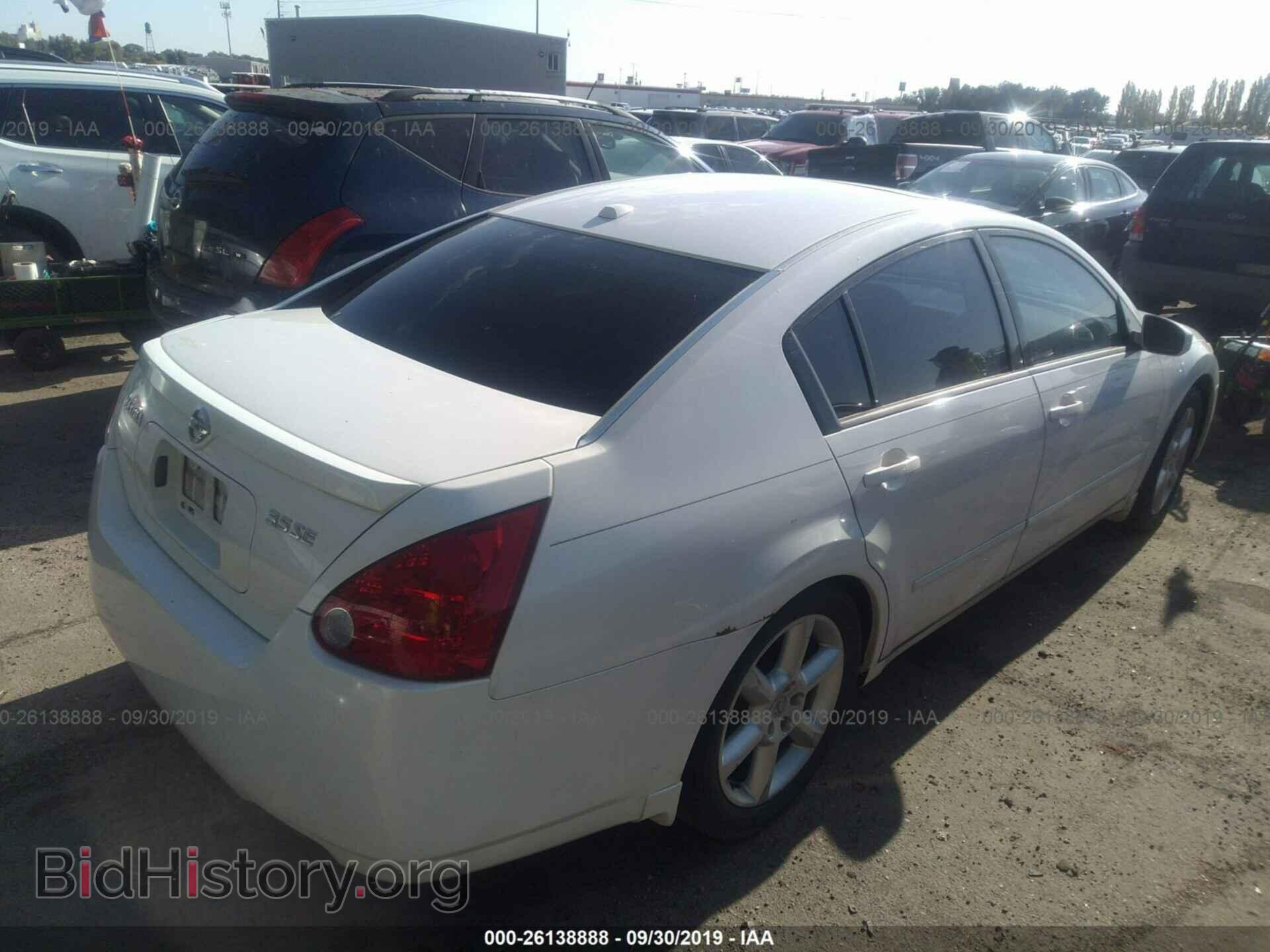 2006 NISSAN MAXIMA - VIN: 1N4BA41E26C814705 - Фото 4