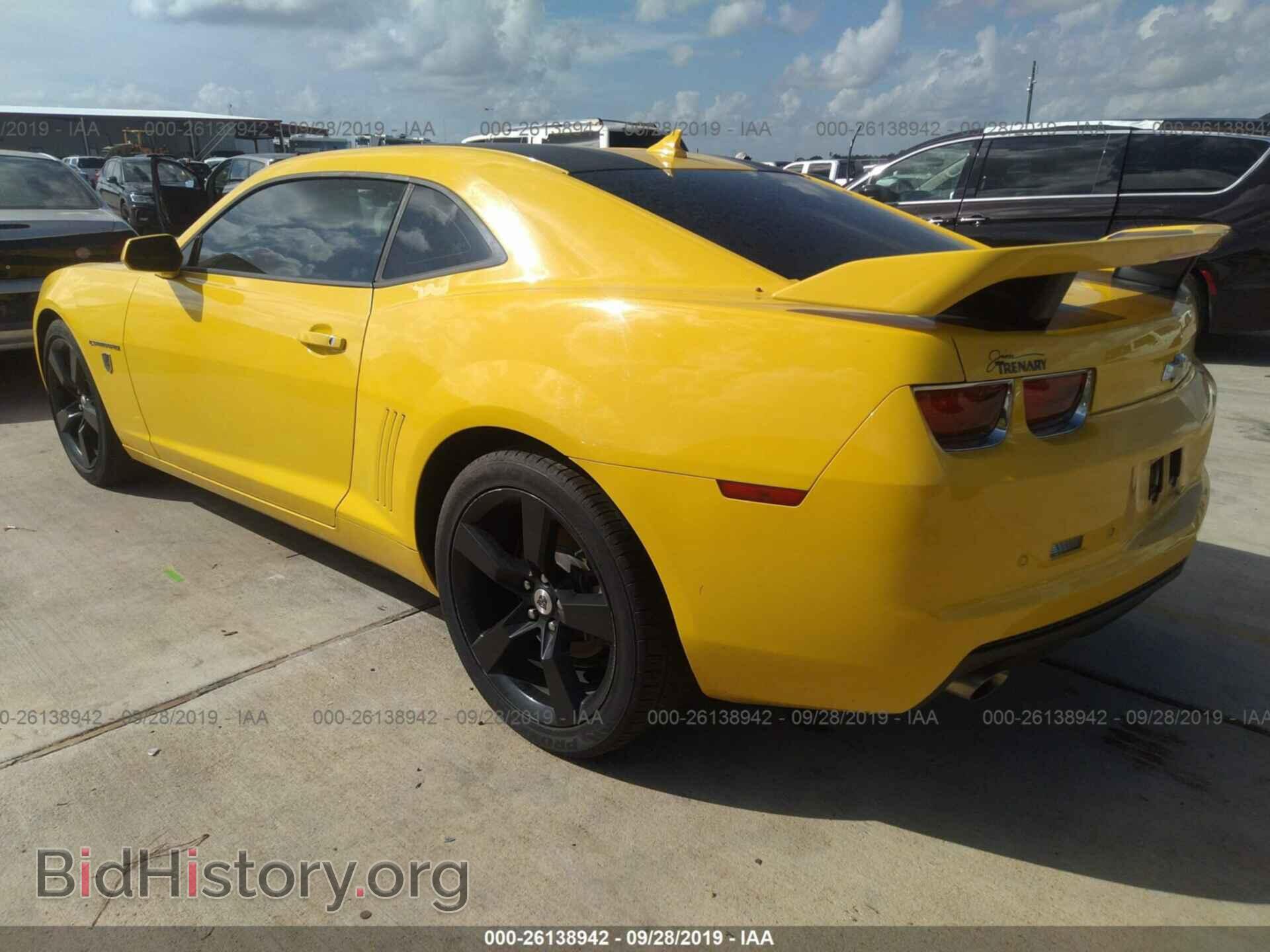 2012 CHEVROLET CAMARO - VIN: 2G1FC1E3XC9120708 - Фото 3