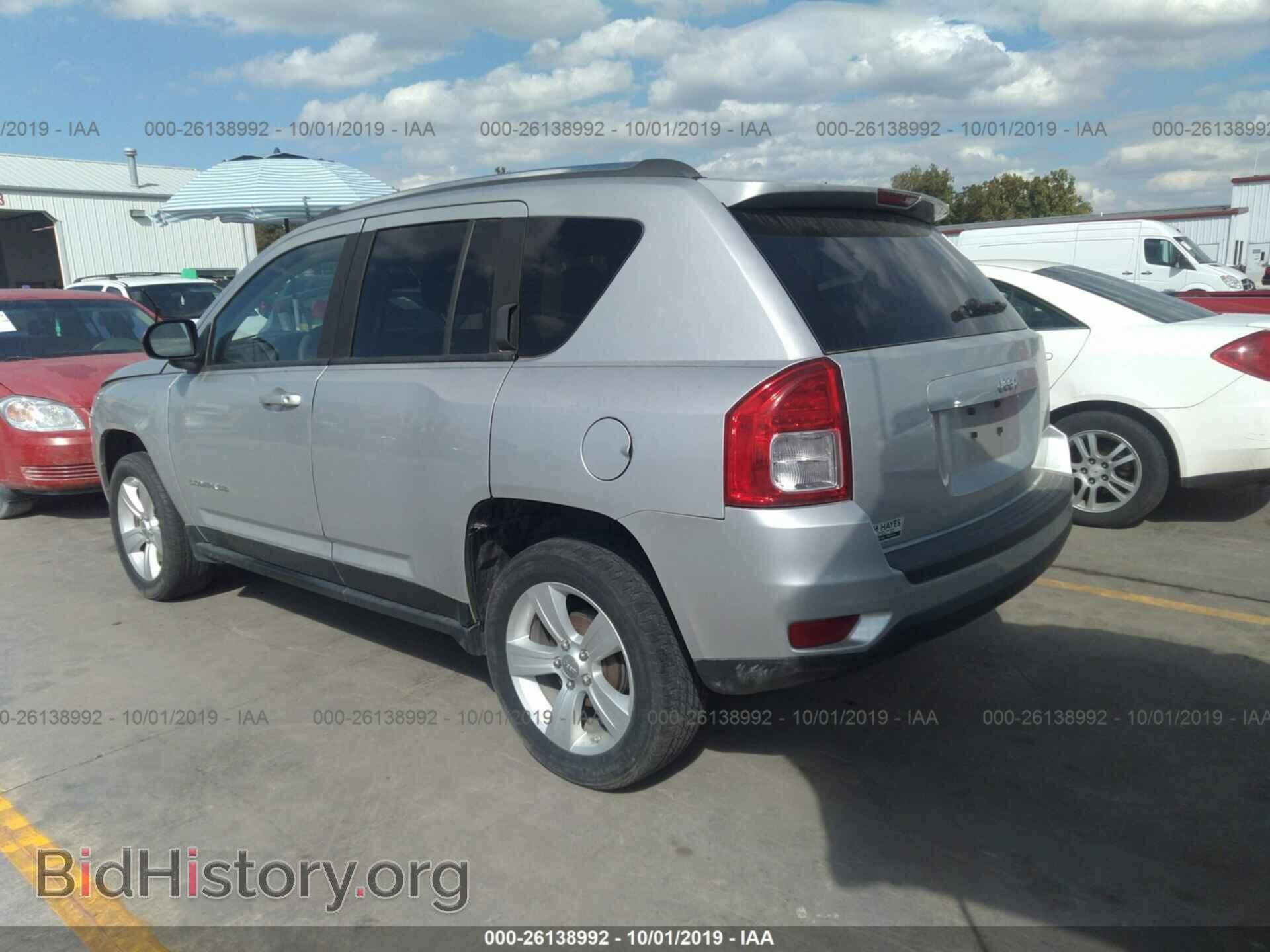 2012 JEEP COMPASS - VIN: 1C4NJCBA5CD684261 - Фото 3