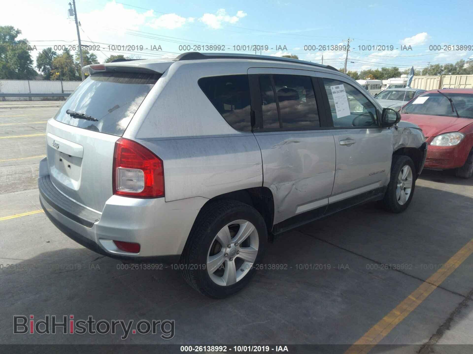 2012 JEEP COMPASS - VIN: 1C4NJCBA5CD684261 - Фото 4