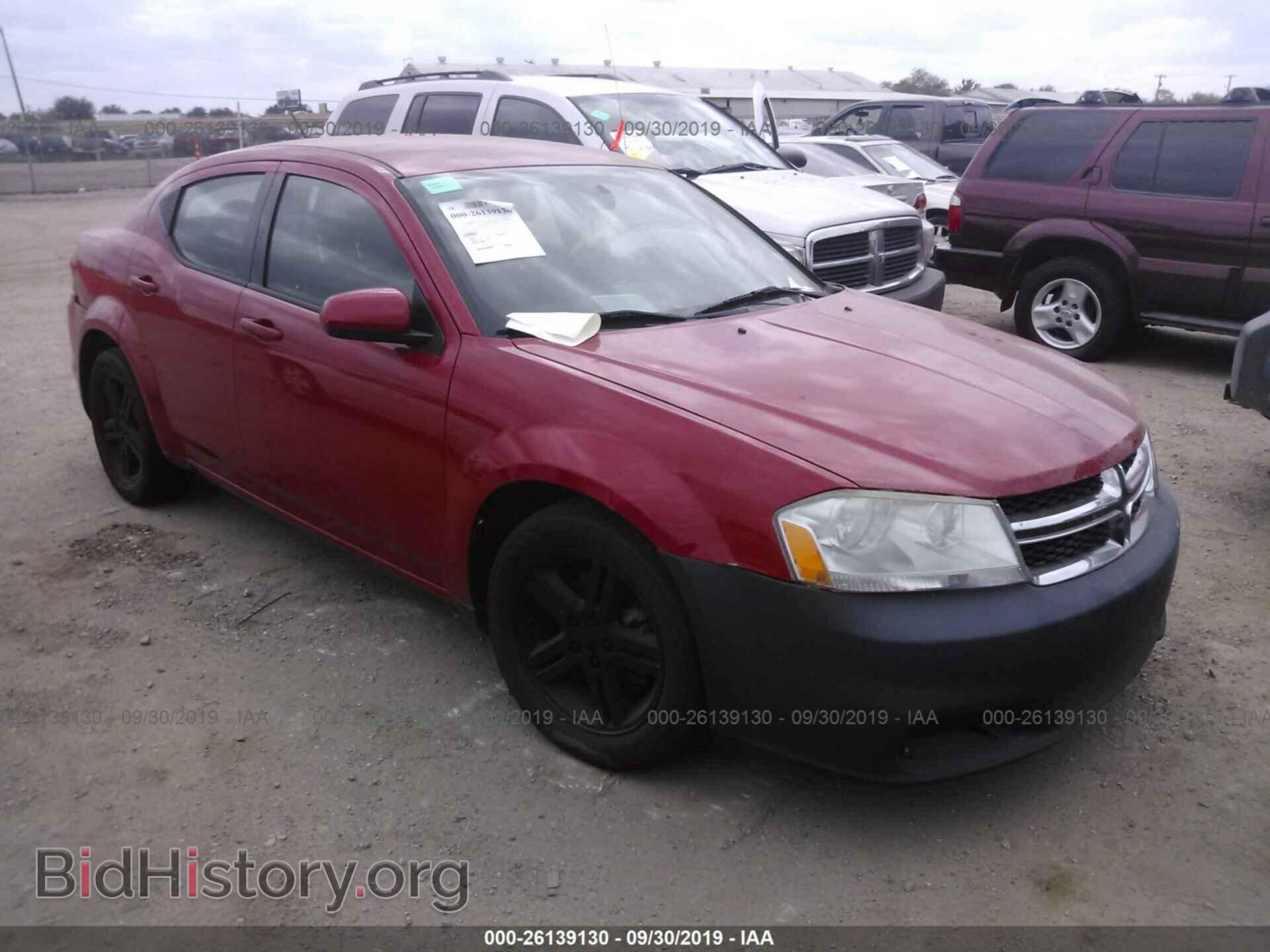 Photo 1C3CDZCB3CN111978 - DODGE AVENGER 2012