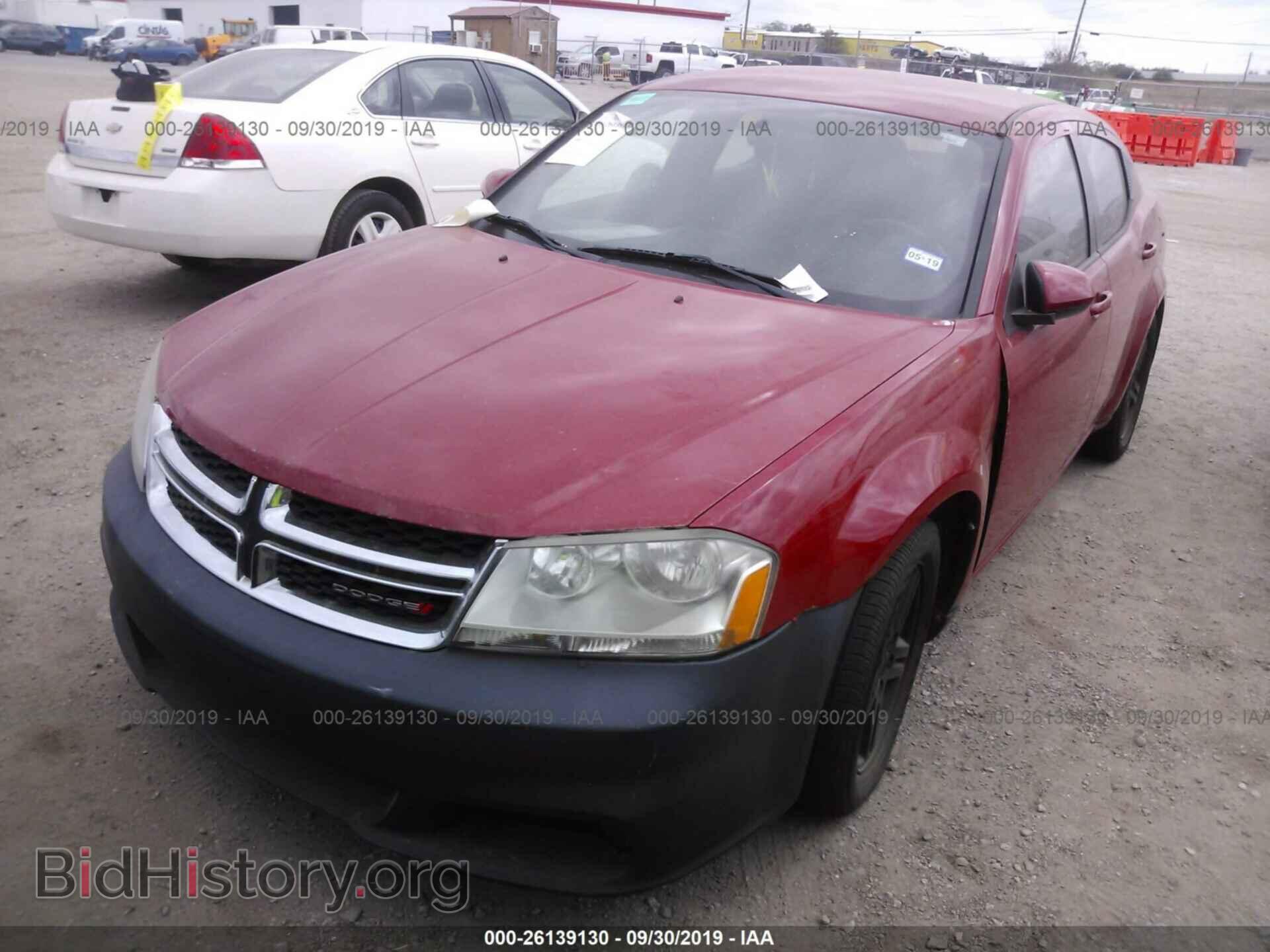 2012 DODGE AVENGER - VIN: 1C3CDZCB3CN111978 - Фото 2