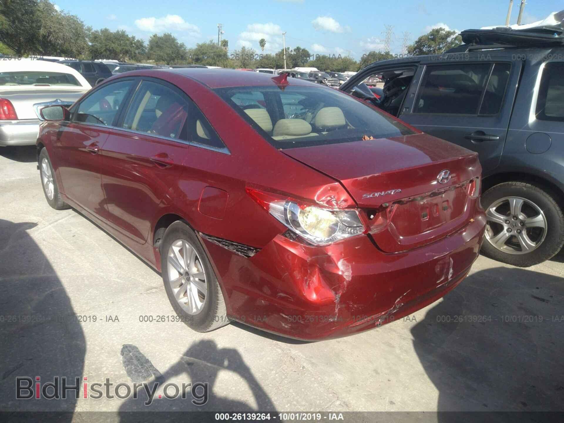 2012 HYUNDAI SONATA - VIN: 5NPEB4AC4CH464254 - Фото 3