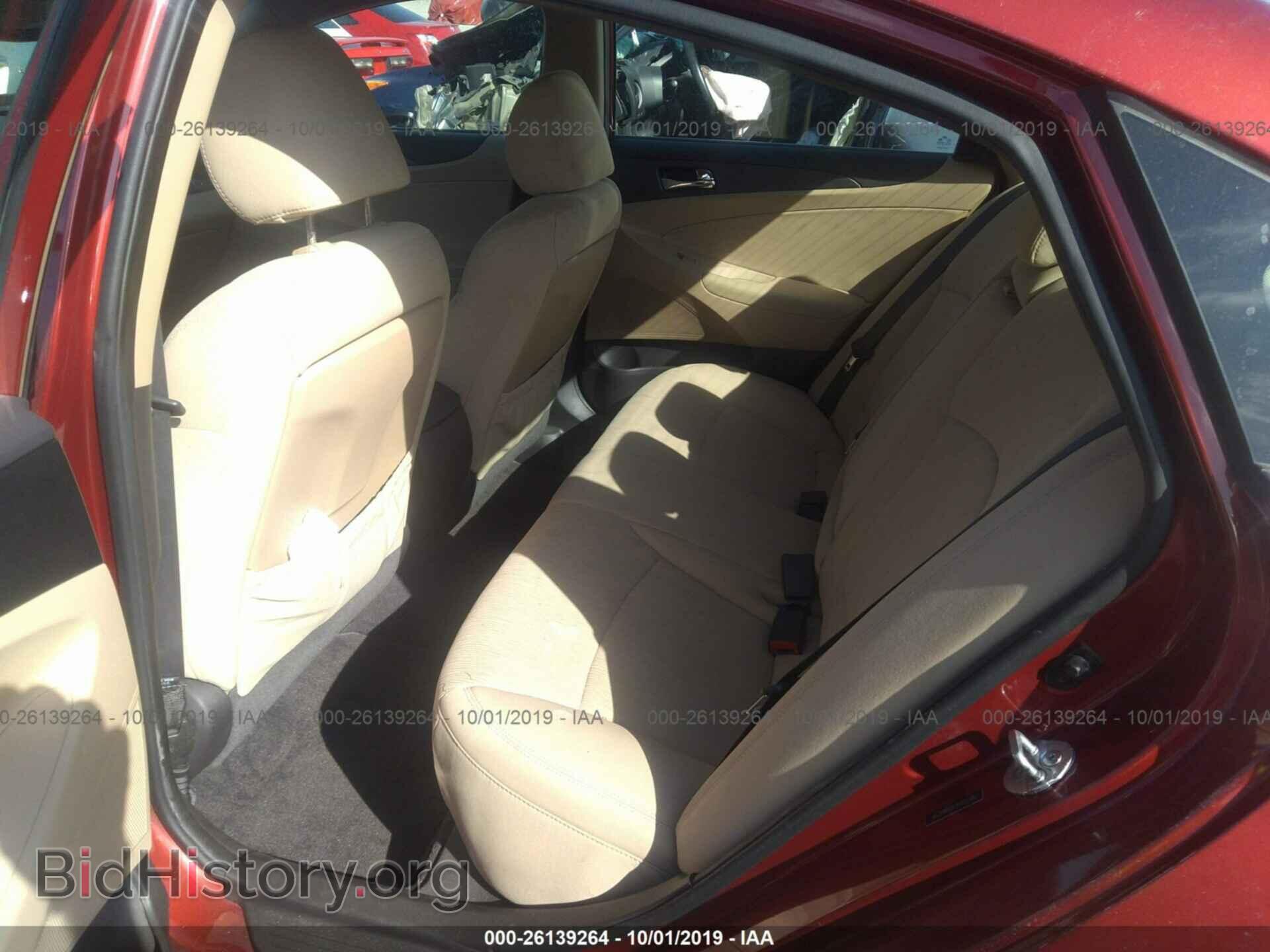 2012 HYUNDAI SONATA - VIN: 5NPEB4AC4CH464254 - Фото 8
