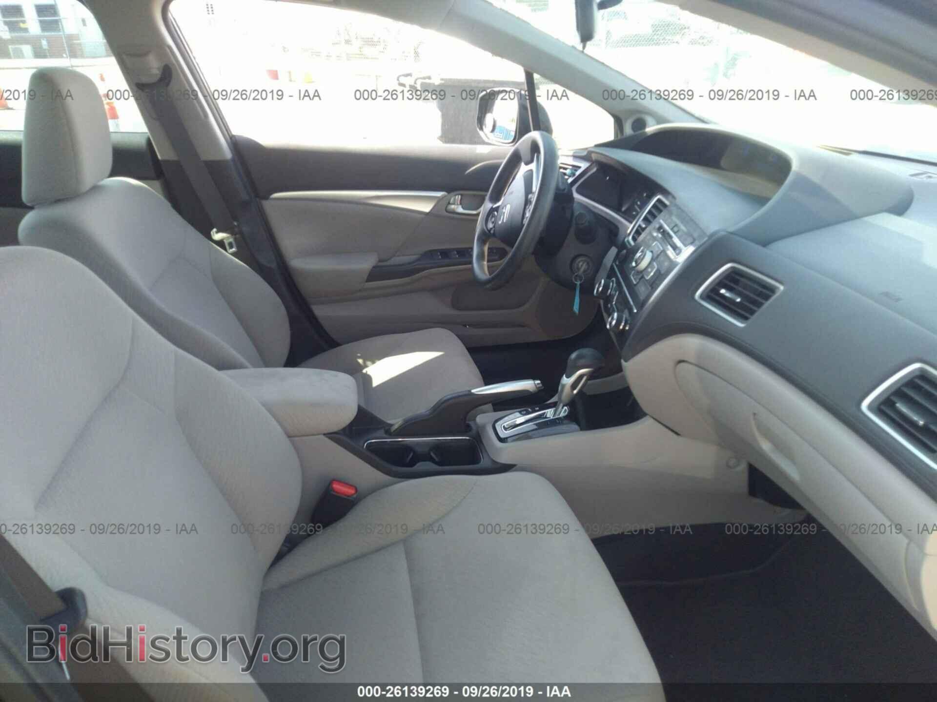 2013 HONDA CIVIC - VIN: 19XFB2F86DE000059 - Photo 5