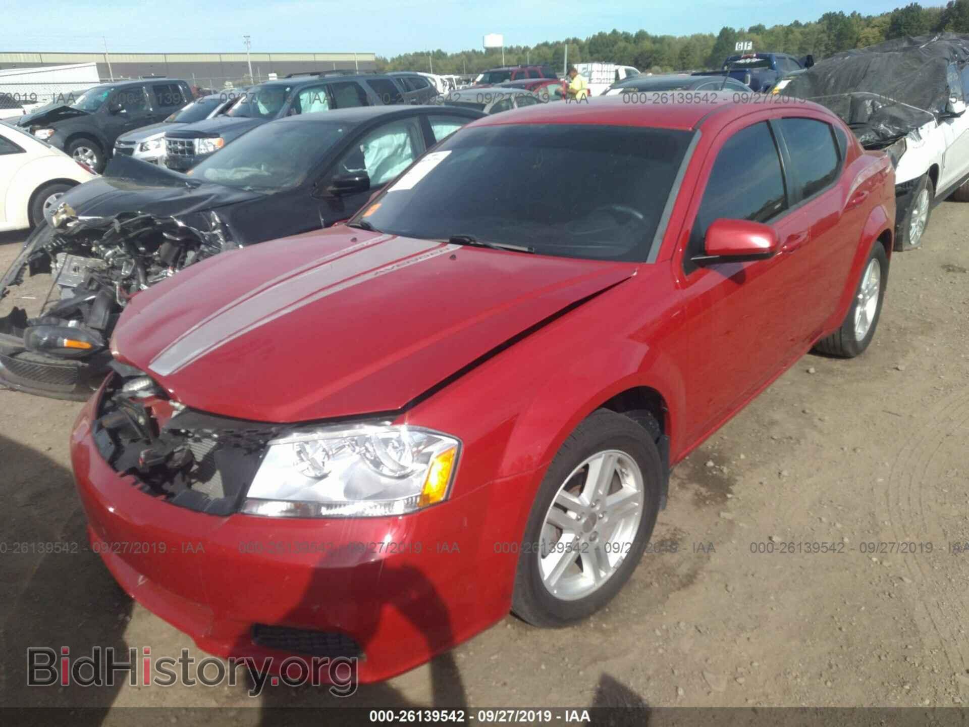 2012 DODGE AVENGER - VIN: 1C3CDZCB4CN312837 - Фото 2