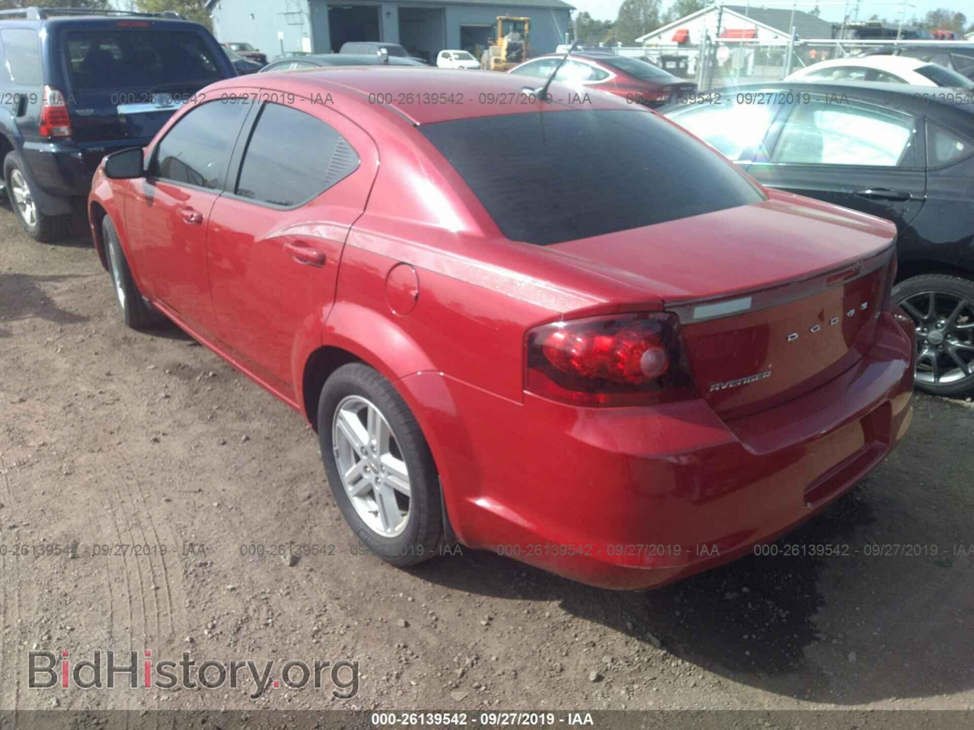 2012 DODGE AVENGER - VIN: 1C3CDZCB4CN312837 - Фото 3