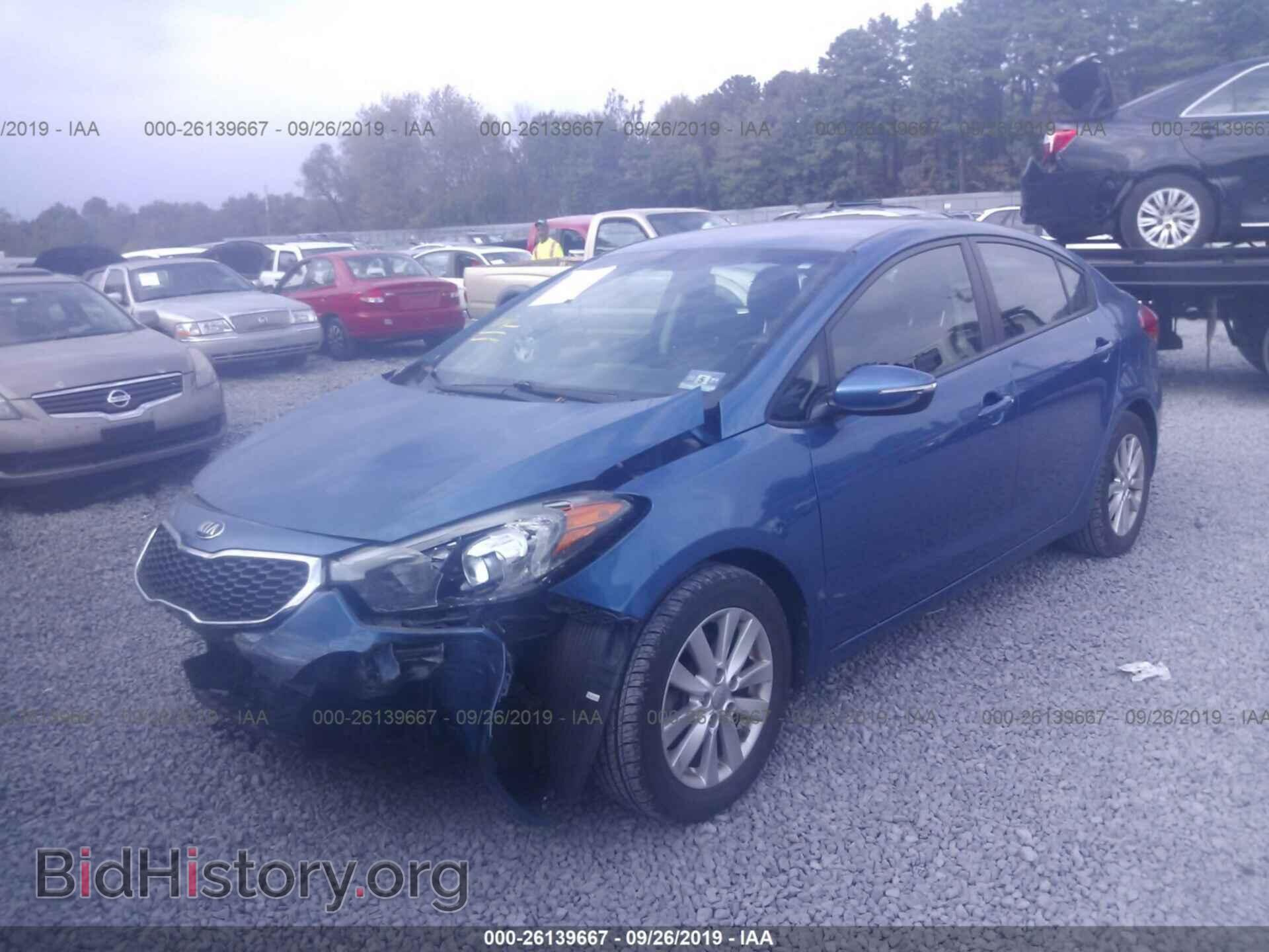 2014 KIA FORTE - VIN: KNAFX4A67E5141011 - Фото 2