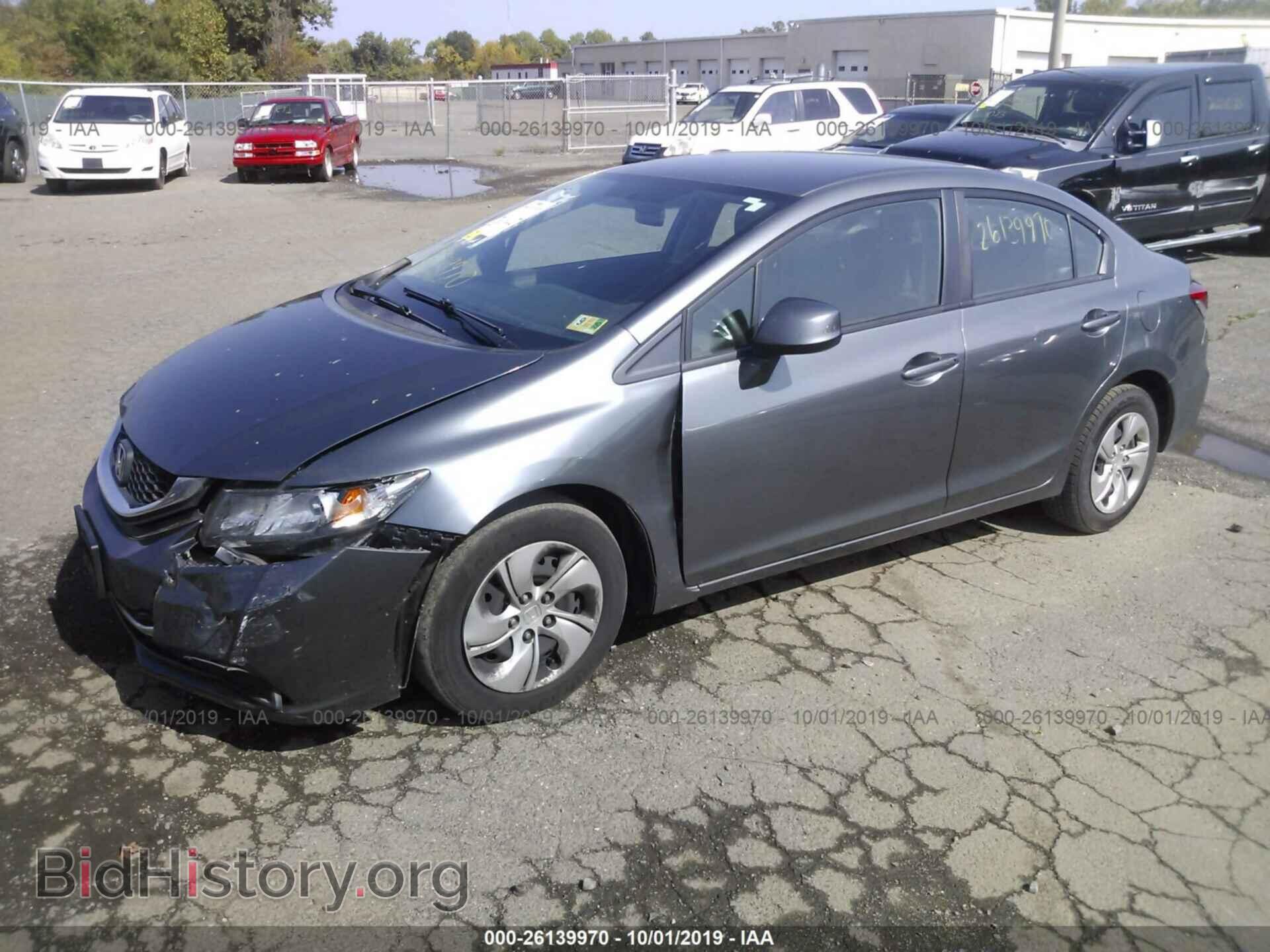 2013 HONDA CIVIC - VIN: 19XFB2F55DE285990 - Фото 2