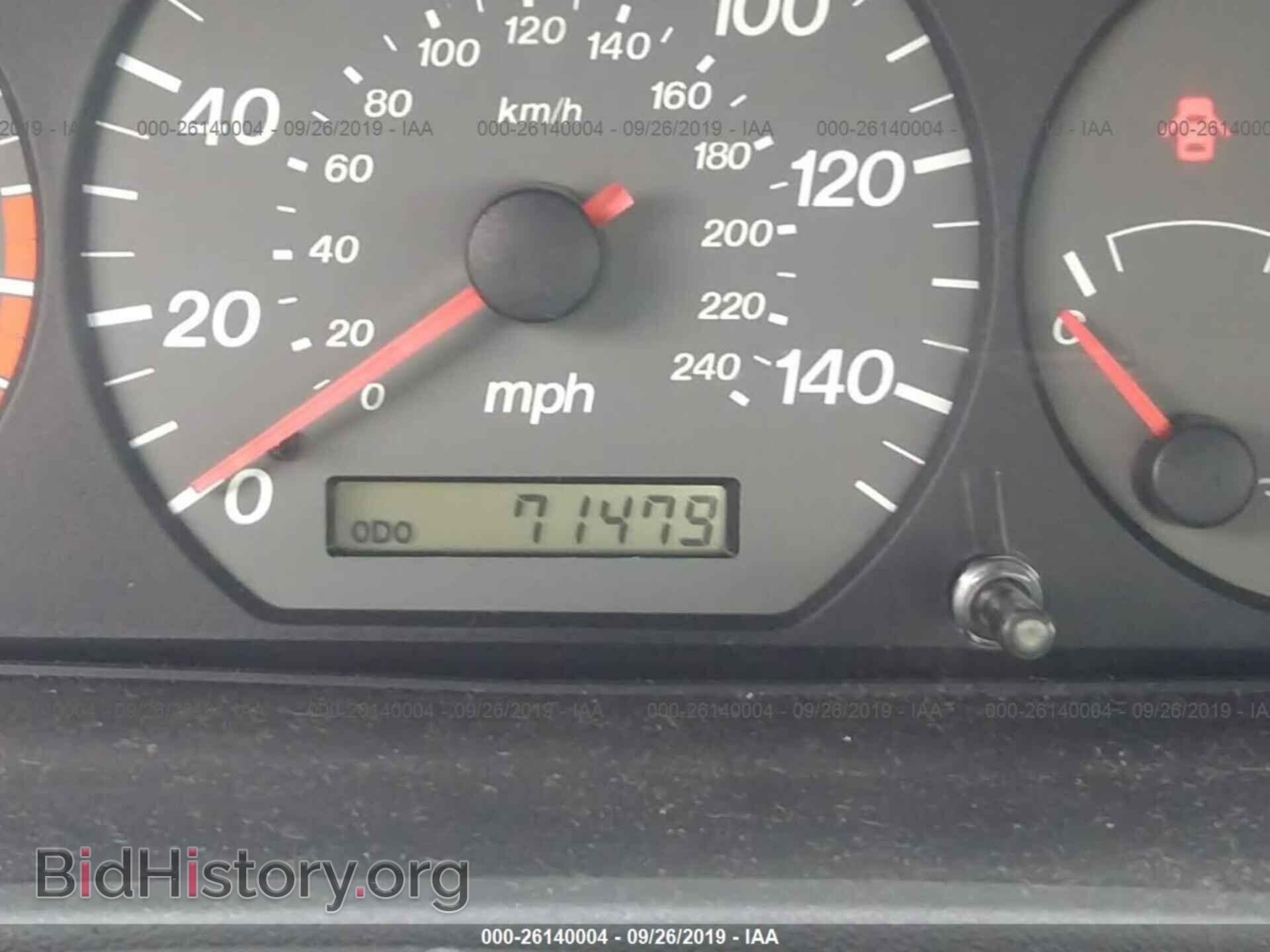2002 MAZDA 626 - VIN: 1YVGF22C025301996 - Фото 7