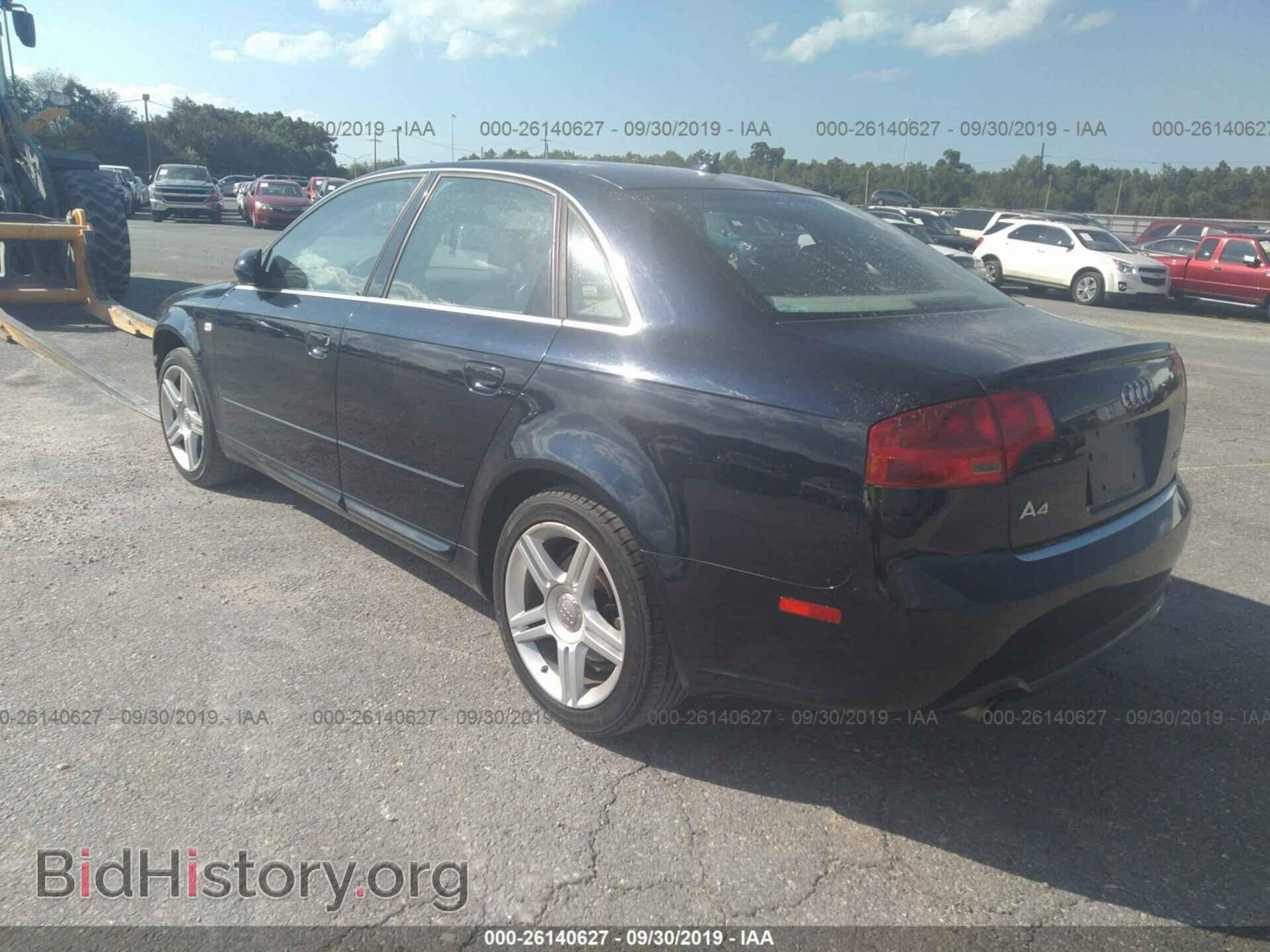 2008 AUDI A4 - VIN: WAUAF78EX8A050595 - Фото 3