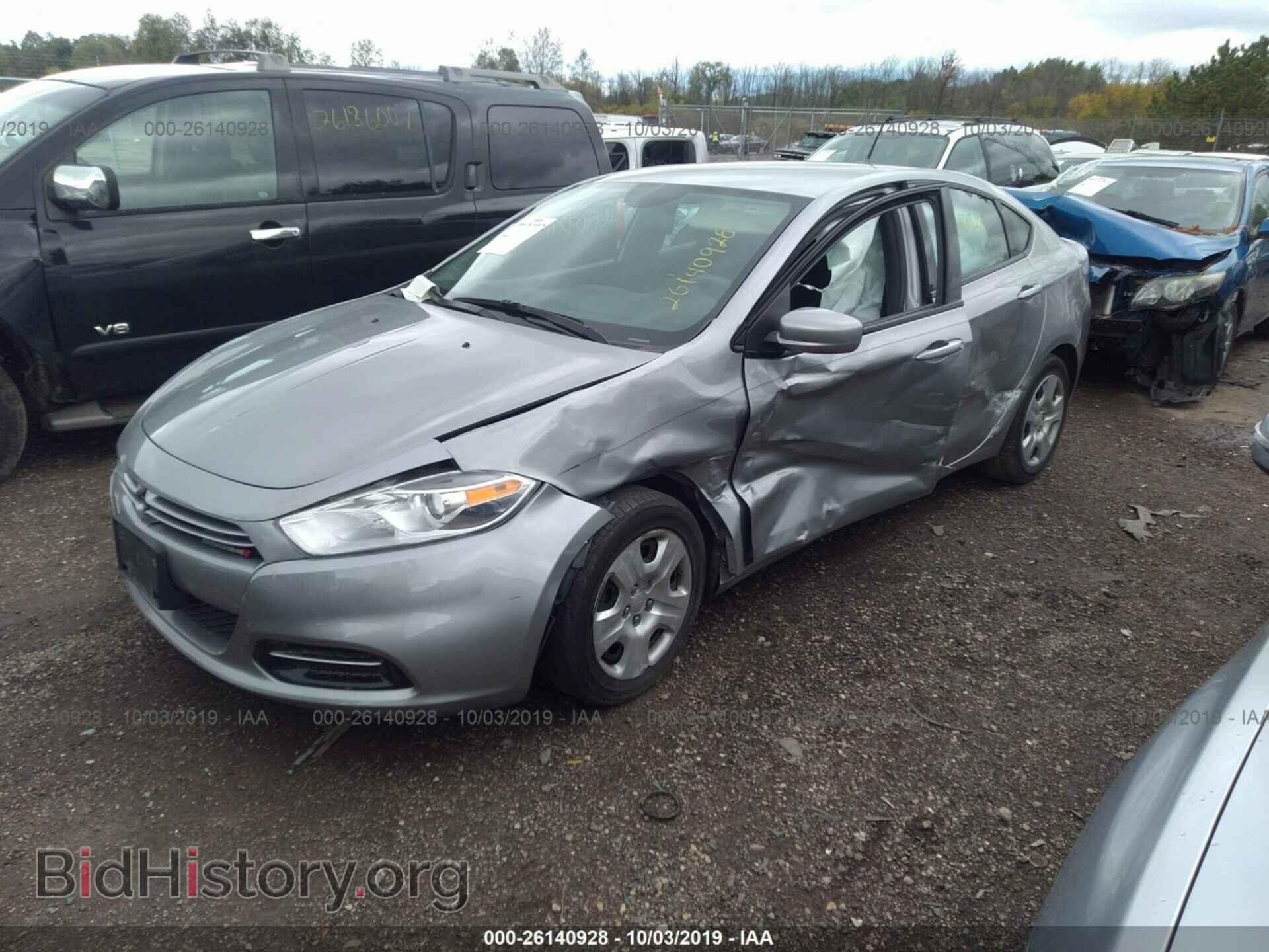 2014 DODGE DART - VIN: 1C3CDFAA9ED742476 - Фото 2