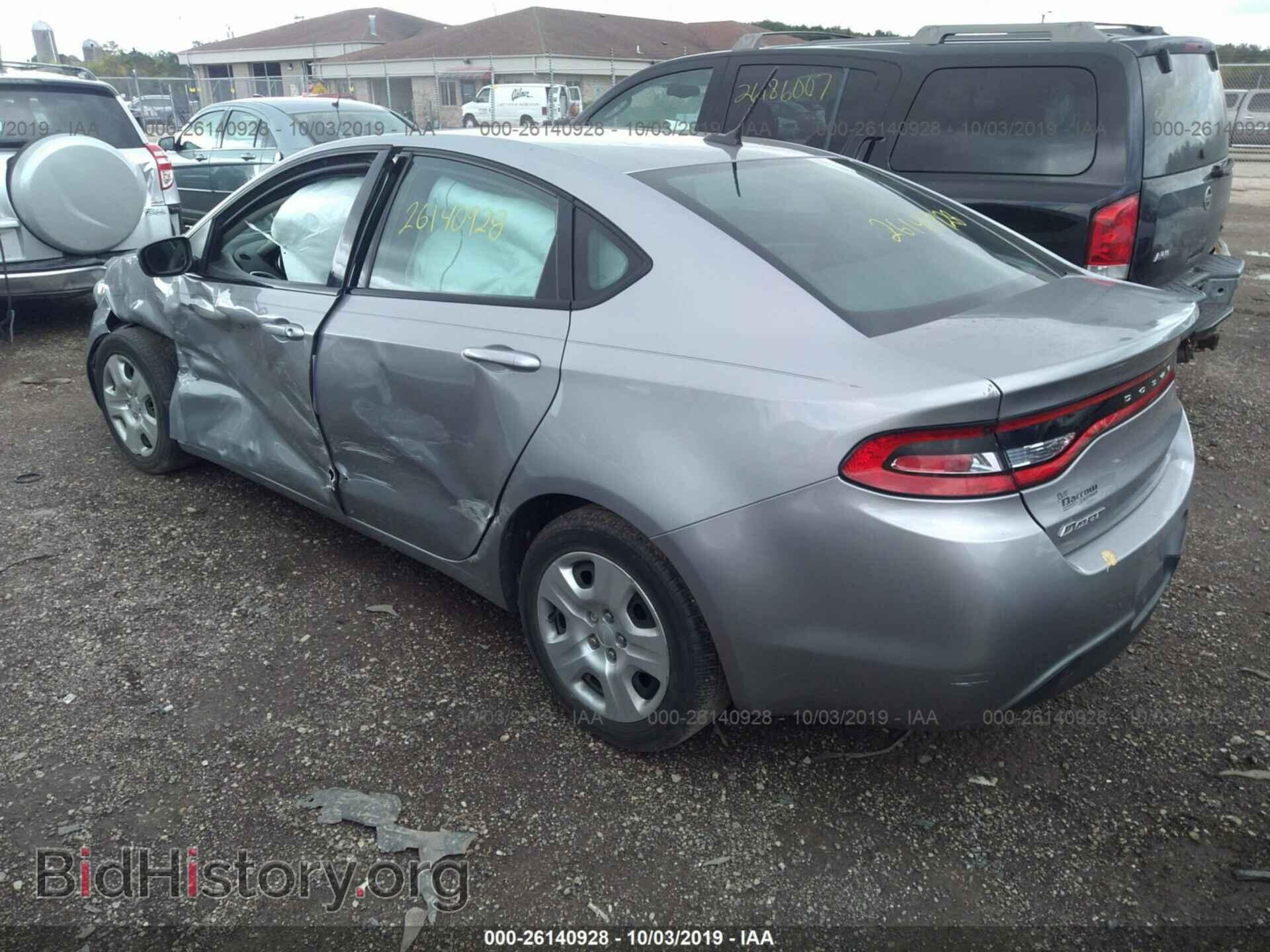 2014 DODGE DART - VIN: 1C3CDFAA9ED742476 - Фото 3