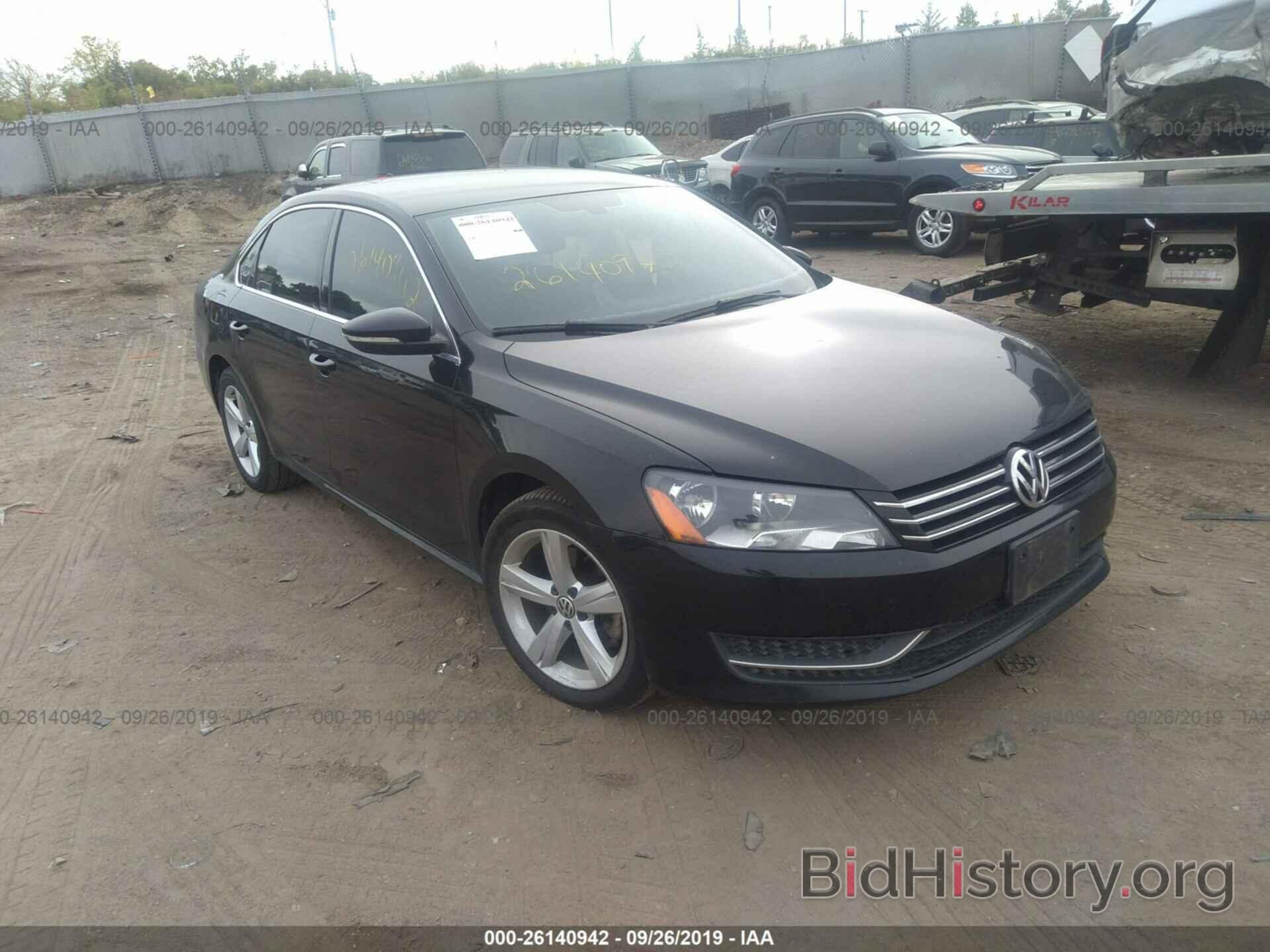 Photo 1VWBP7A30CC038902 - VOLKSWAGEN PASSAT 2012