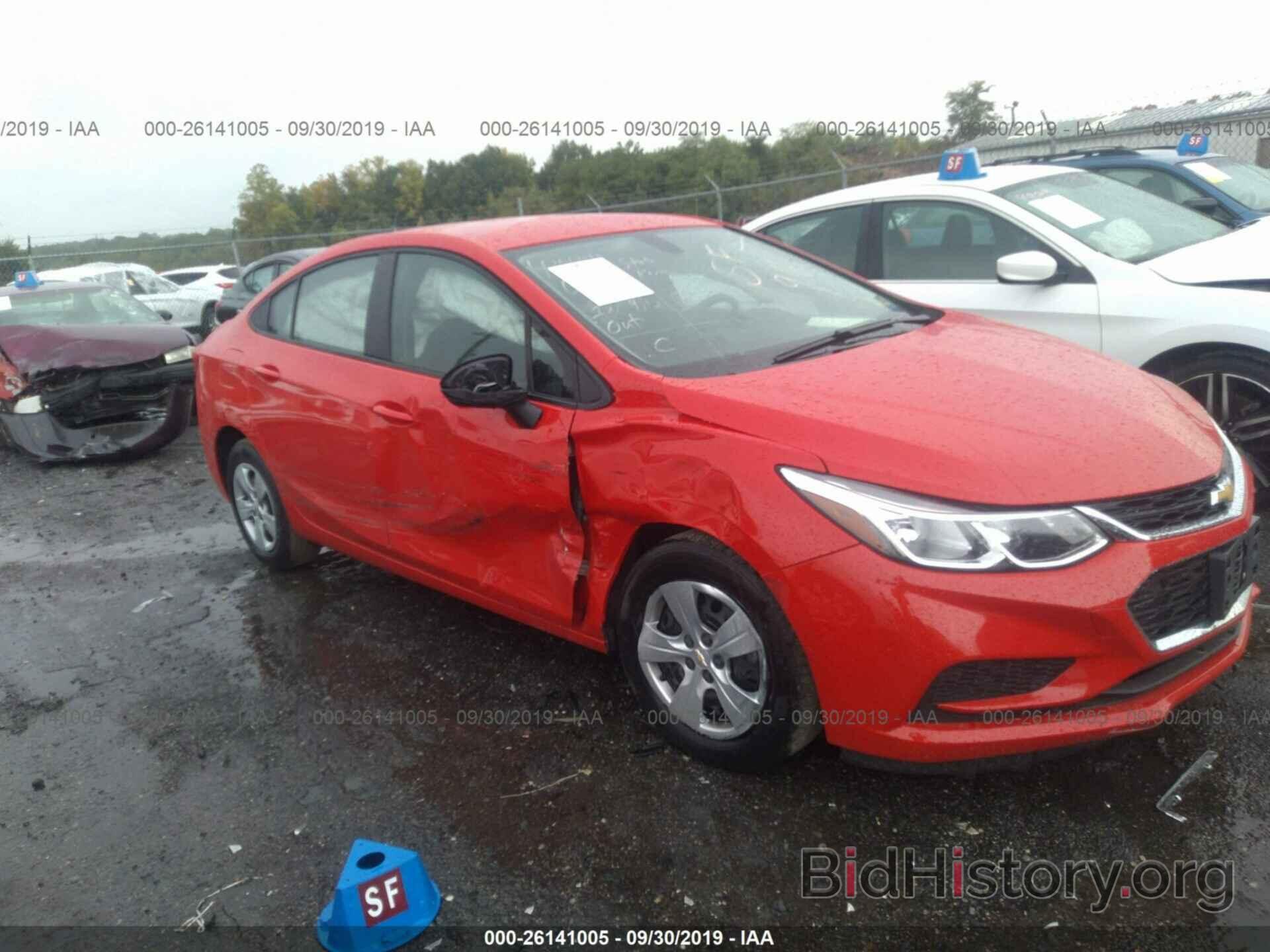 Photo 1G1BC5SM4J7199004 - CHEVROLET CRUZE 2018