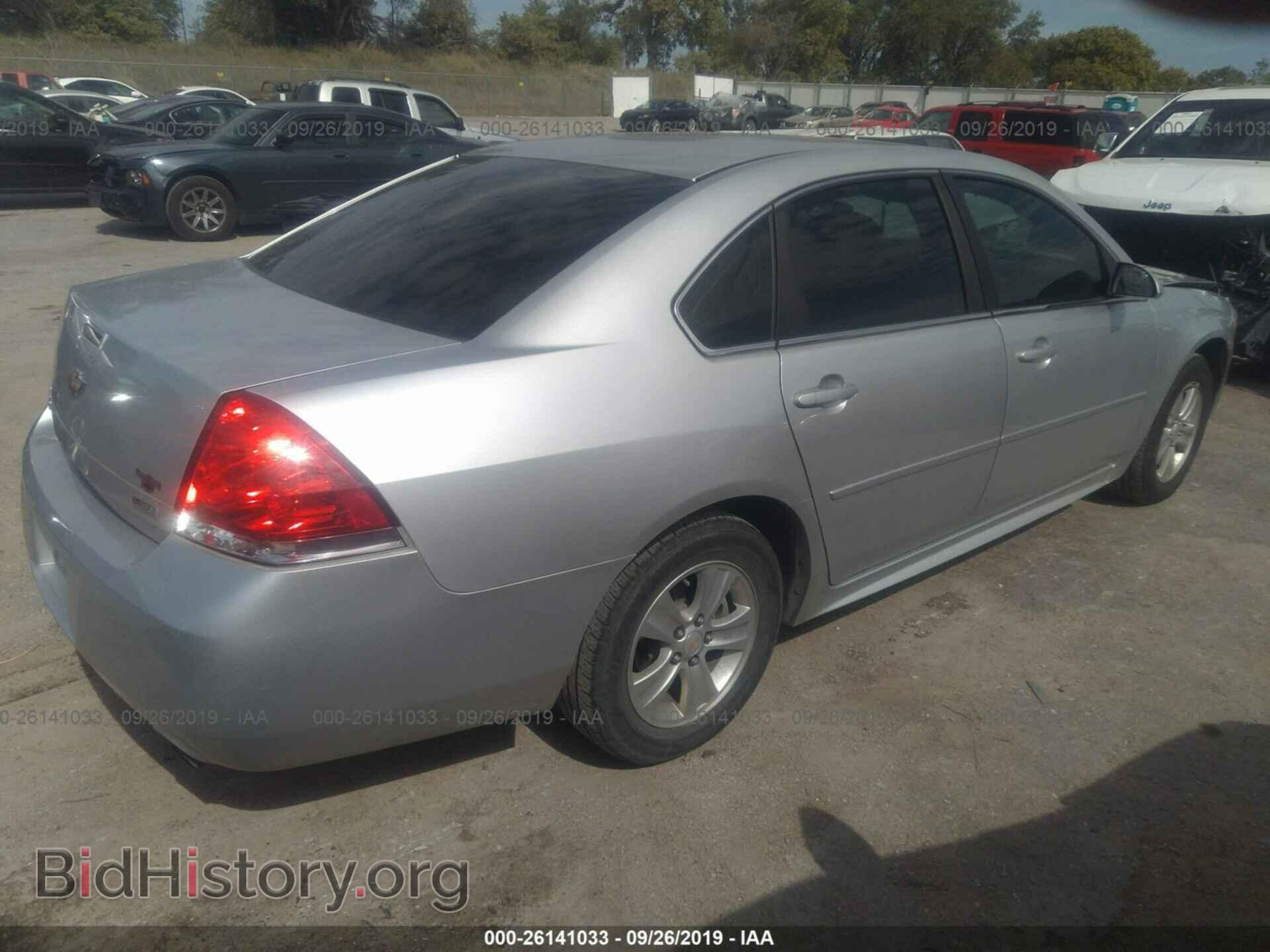 2013 CHEVROLET IMPALA - VIN: 2G1WF5E35D1158202 - Фото 4