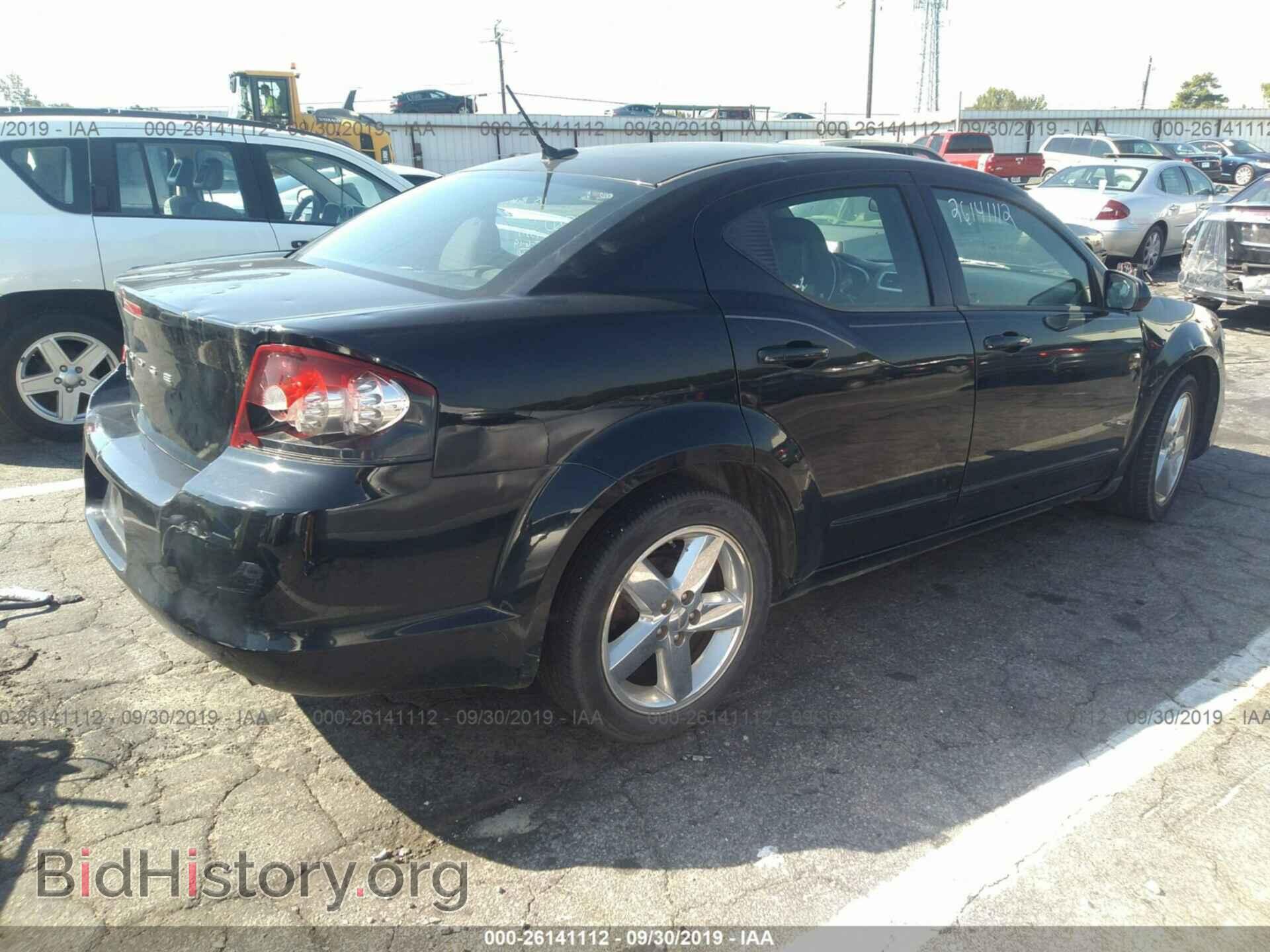2011 DODGE AVENGER - VIN: 1B3BD1FB3BN561280 - Фото 4