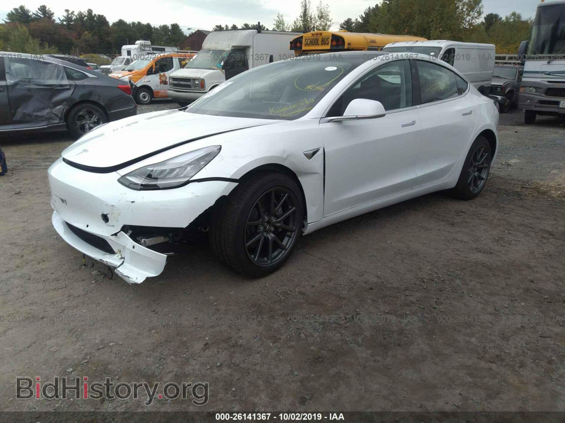 2019 TESLA MODEL 3 - VIN: 5YJ3E1EB8KF469226 - Фото 2
