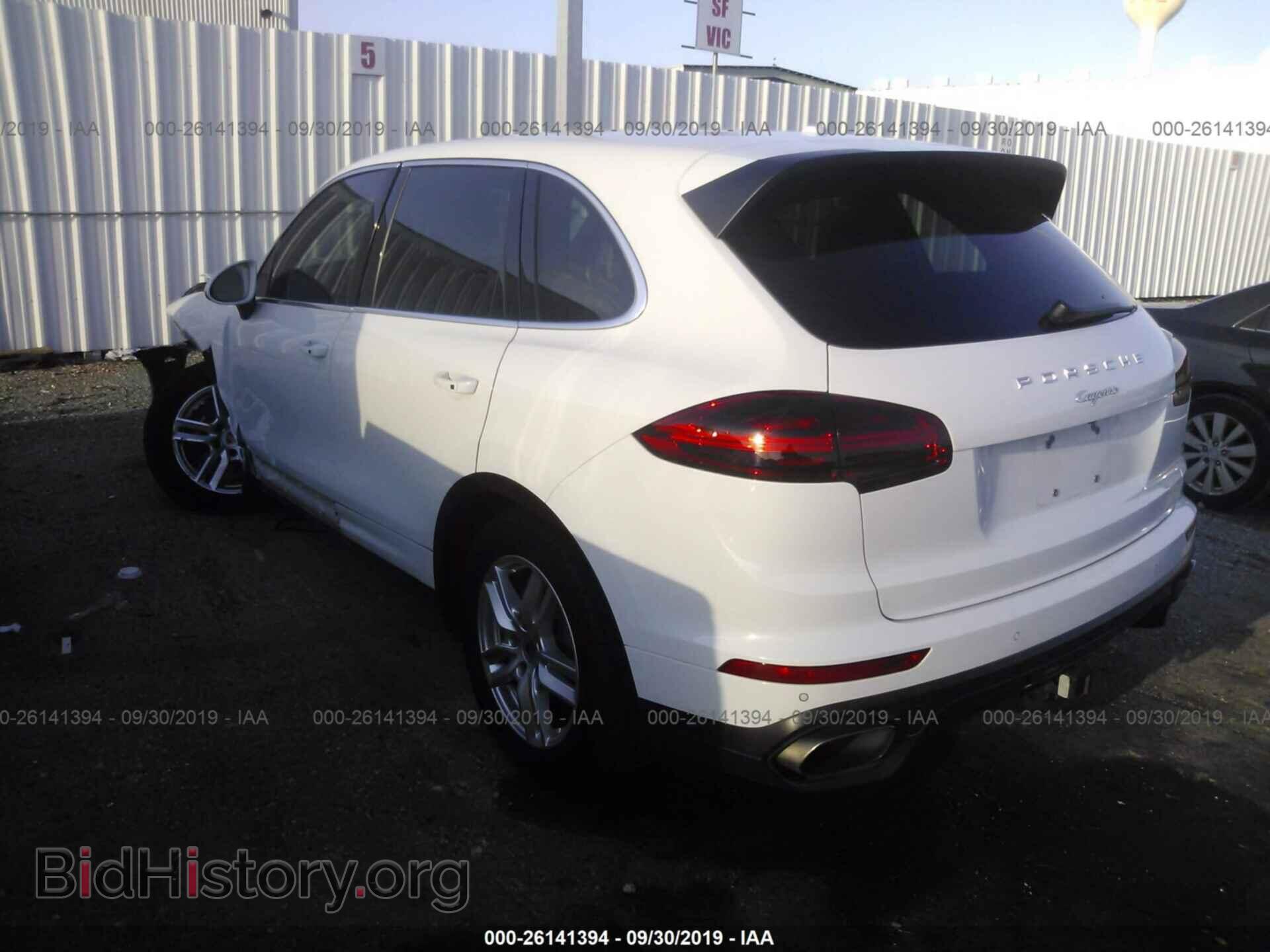 2016 PORSCHE CAYENNE - VIN: WP1AA2A20GLA09348 - Photo 3