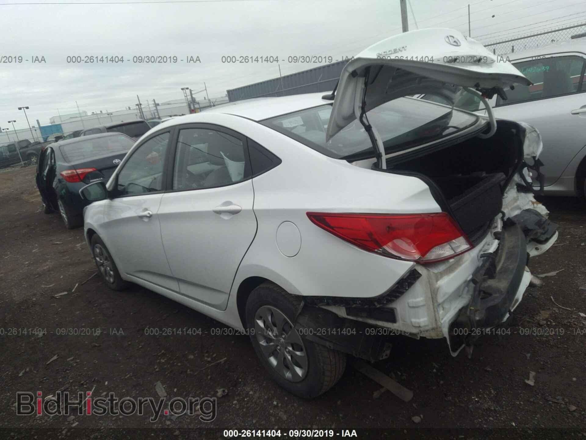2017 HYUNDAI ACCENT - VIN: KMHCT4AE7HU175125 - Фото 3