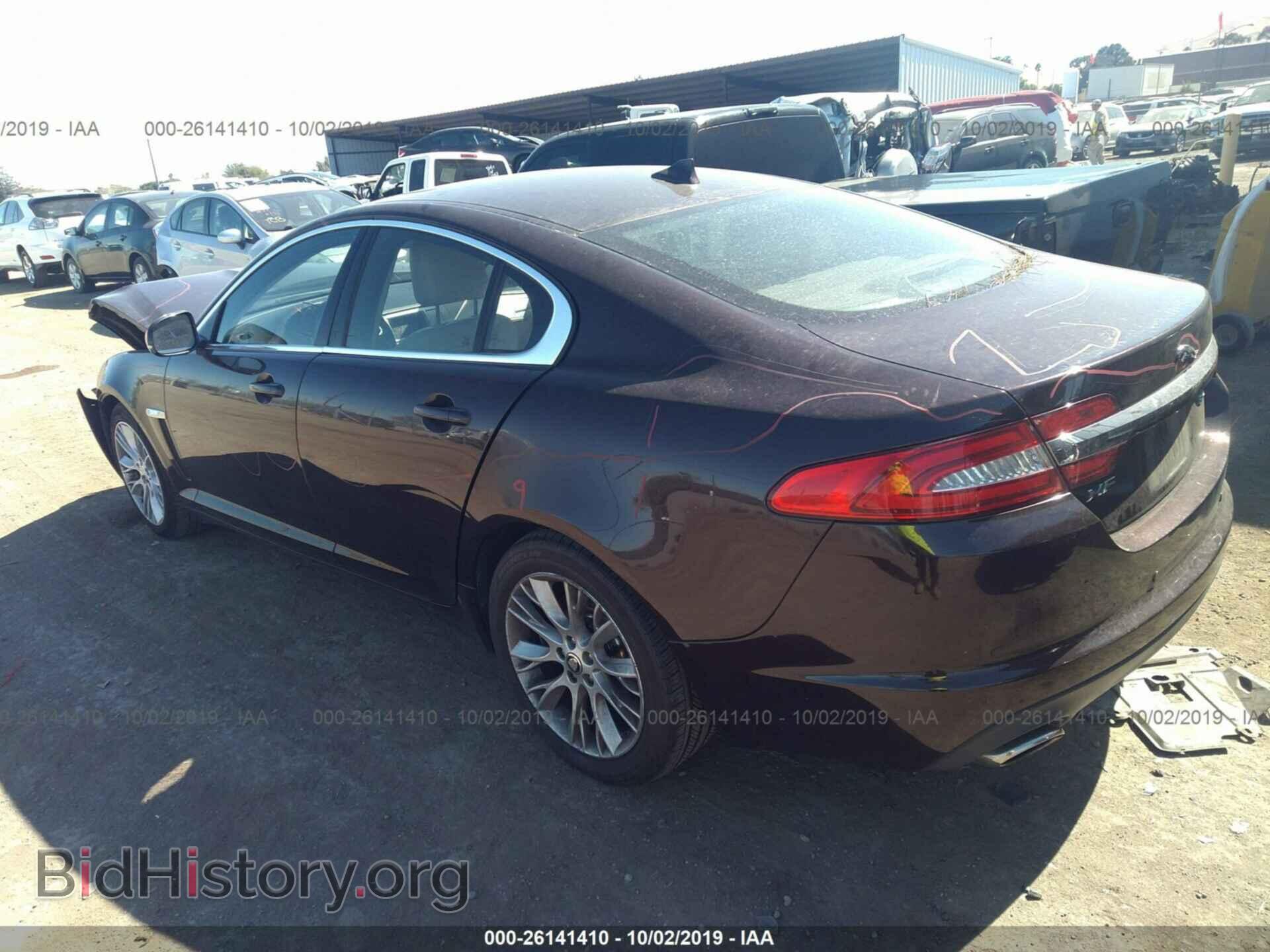 2013 JAGUAR XF - VIN: SAJWA0E77D8S67190 - Фото 3