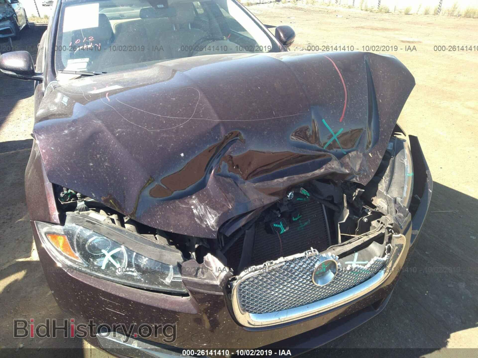 2013 JAGUAR XF - VIN: SAJWA0E77D8S67190 - Фото 6