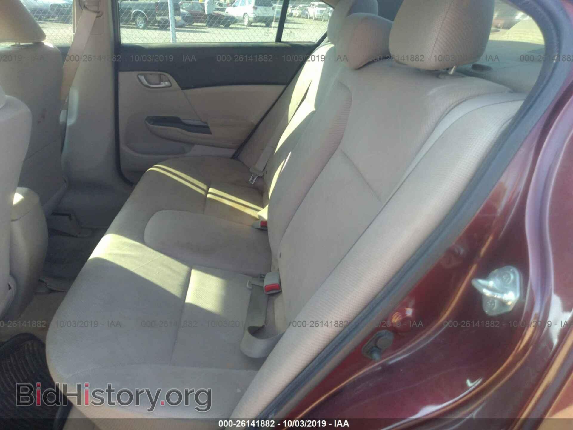 2012 HONDA CIVIC - VIN: 19XFB2F59CE094281 - Фото 8