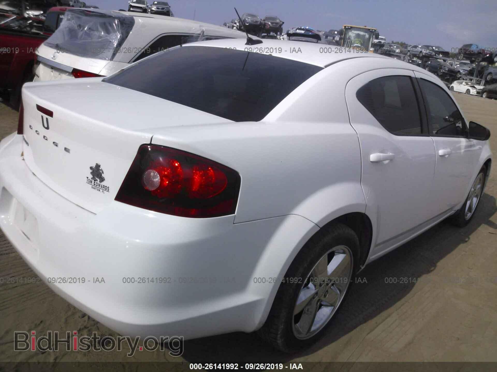 2012 DODGE AVENGER - VIN: 1C3CDZAB3CN177384 - Фото 4