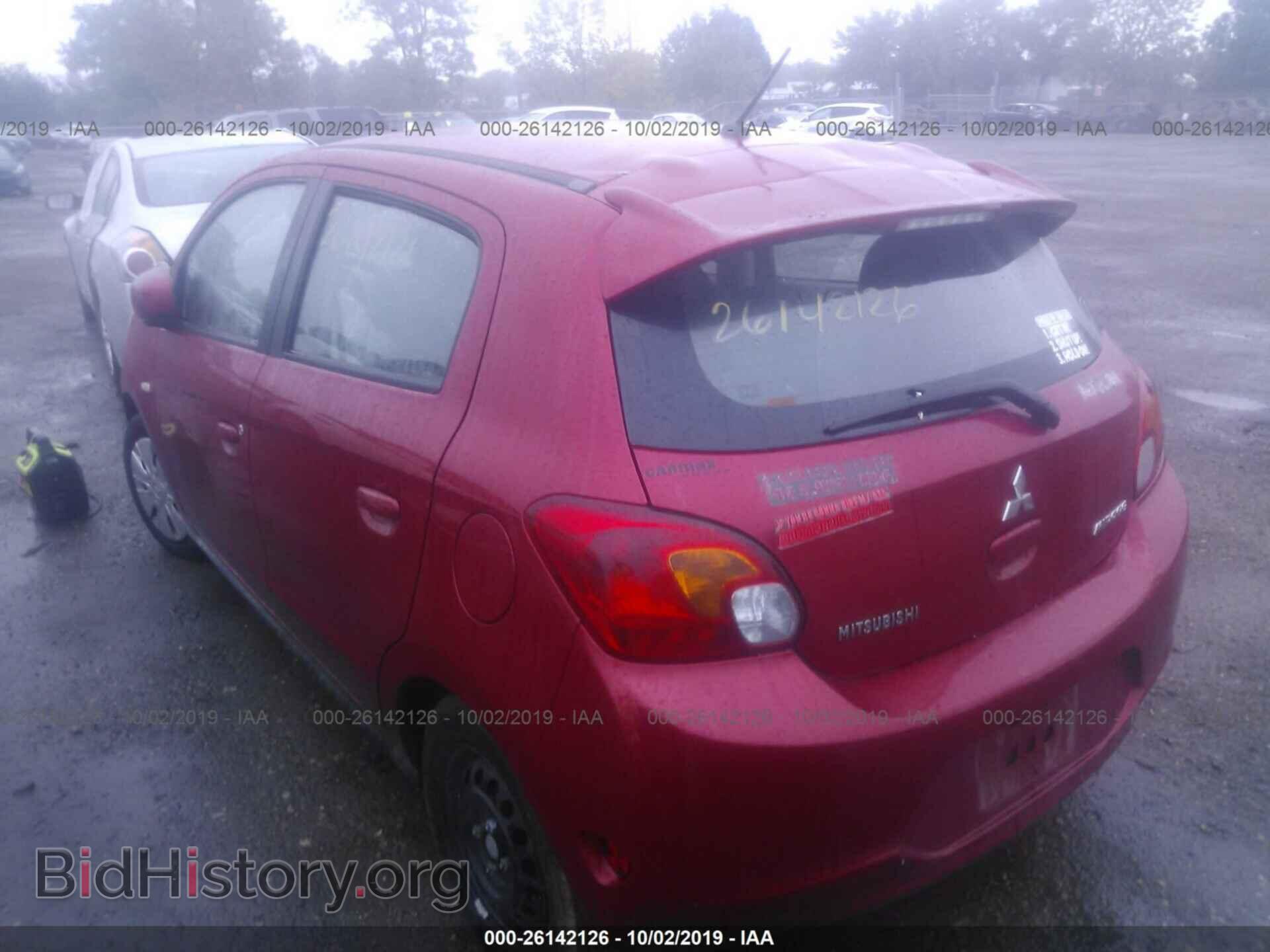 2015 MITSUBISHI MIRAGE - VIN: ML32A3HJ4FH056301 - Фото 3