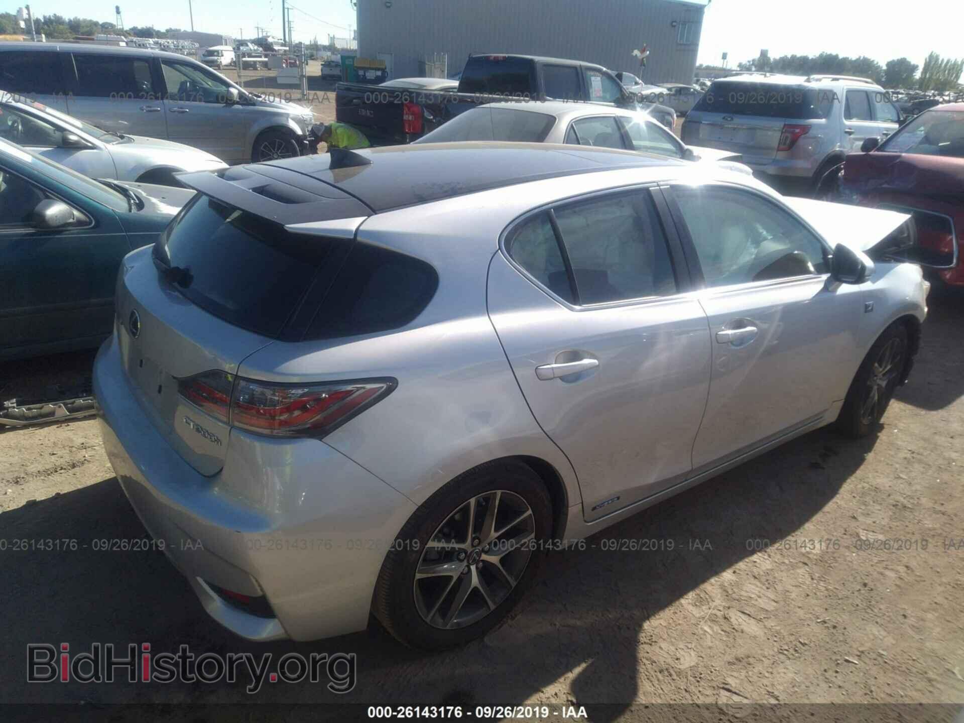 2015 LEXUS CT - VIN: JTHKD5BH6F2216704 - Фото 4