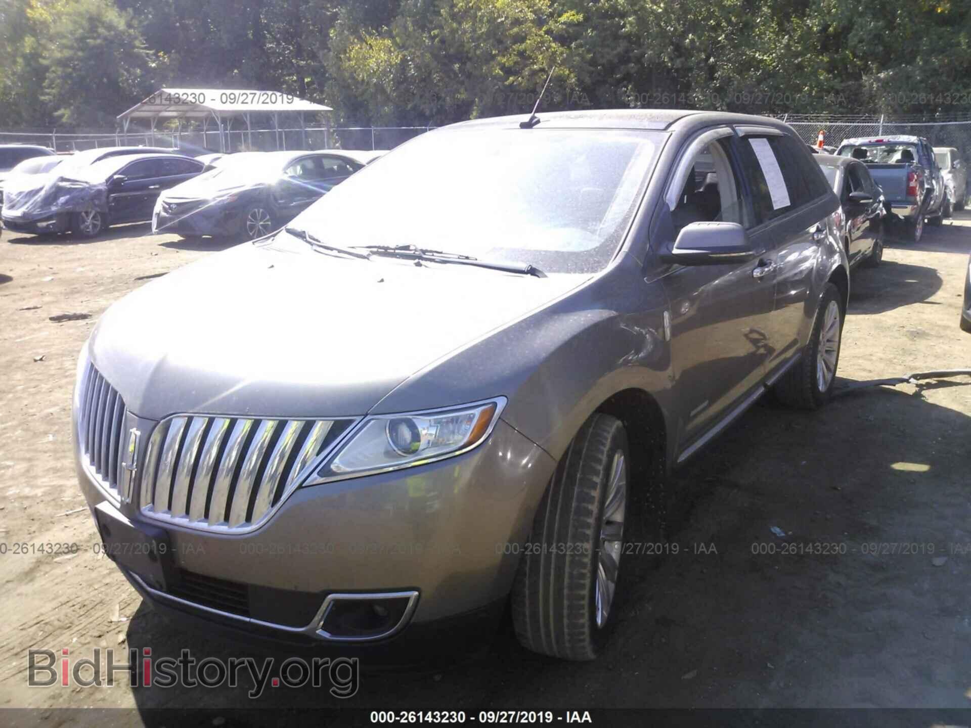 2012 LINCOLN MKX - VIN: 2LMDJ8JK6CBL14512 - Фото 2