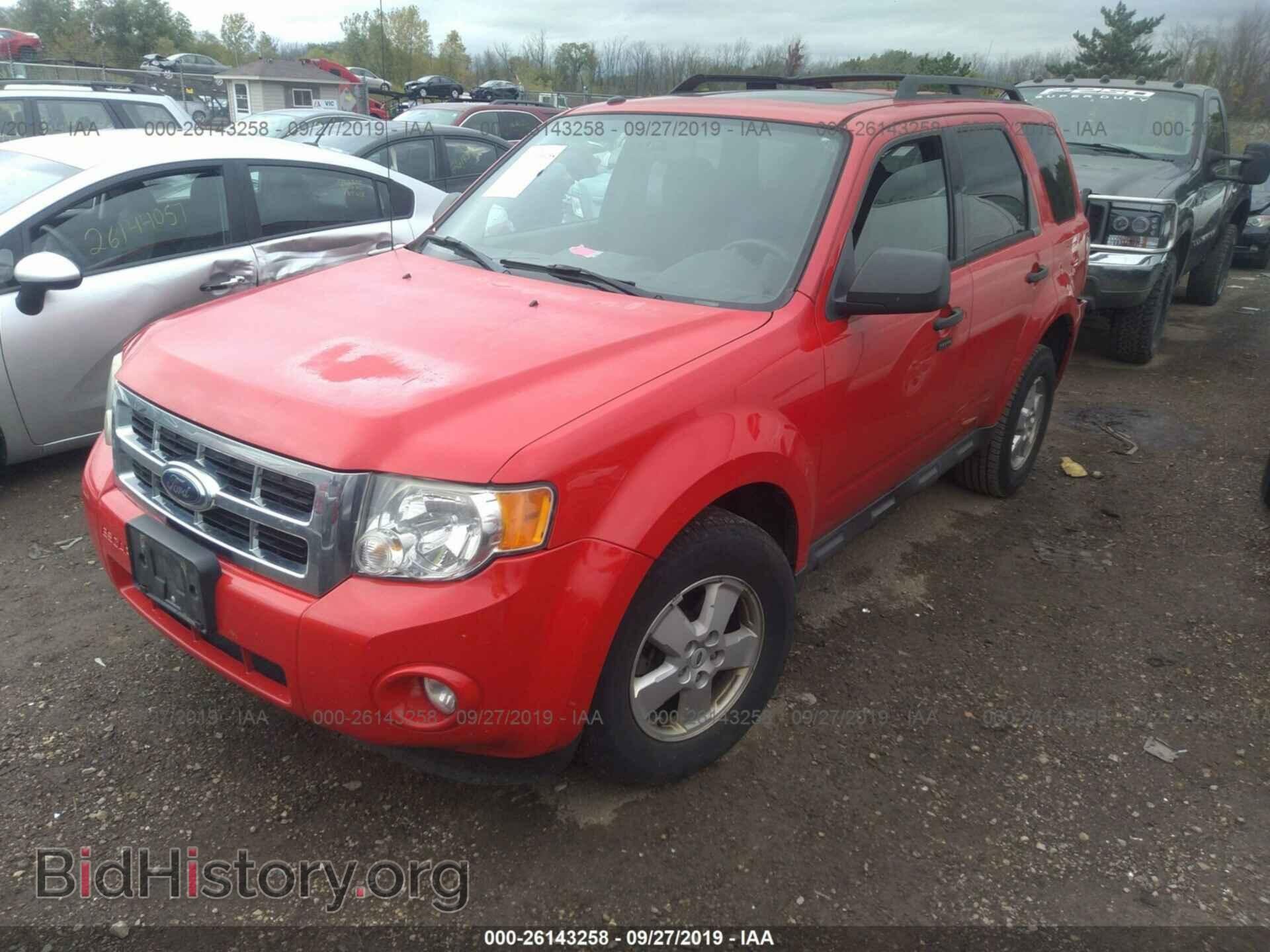 2009 FORD ESCAPE - VIN: 1FMCU03789KA51947 - Фото 2