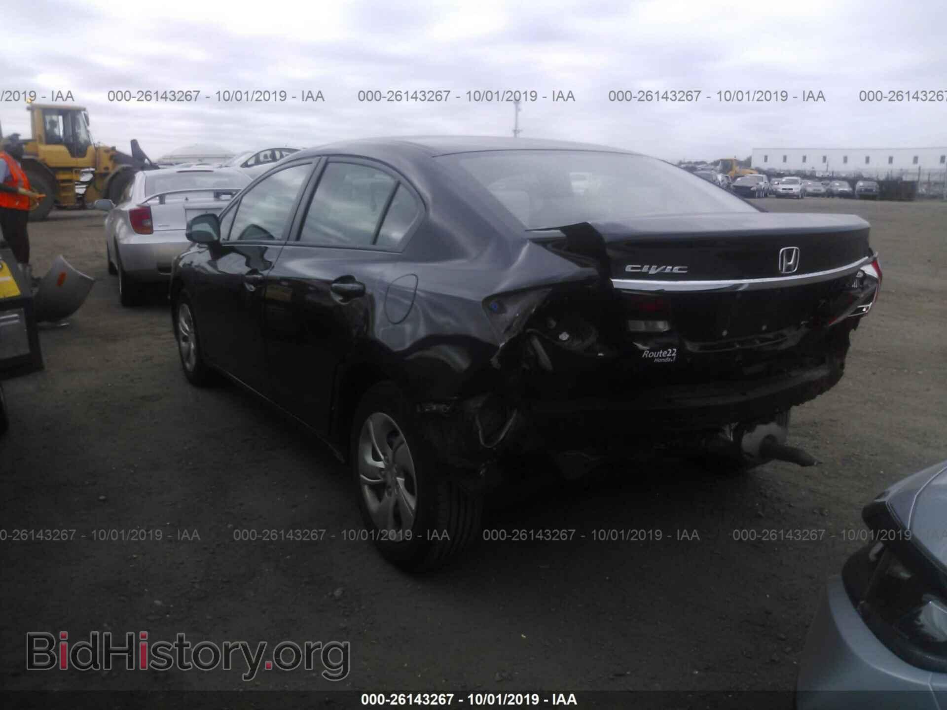 2013 HONDA CIVIC - VIN: 19XFB2F51DE210848 - Photo 3